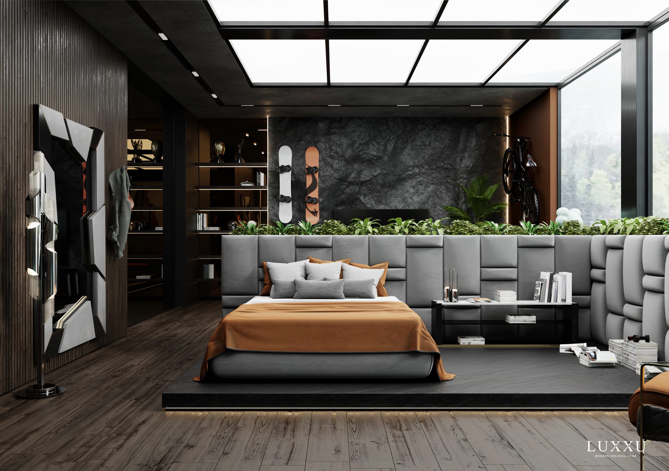 Luxury Teenager Bedroom - Youth And Exquisiteness Combined By Luxxu