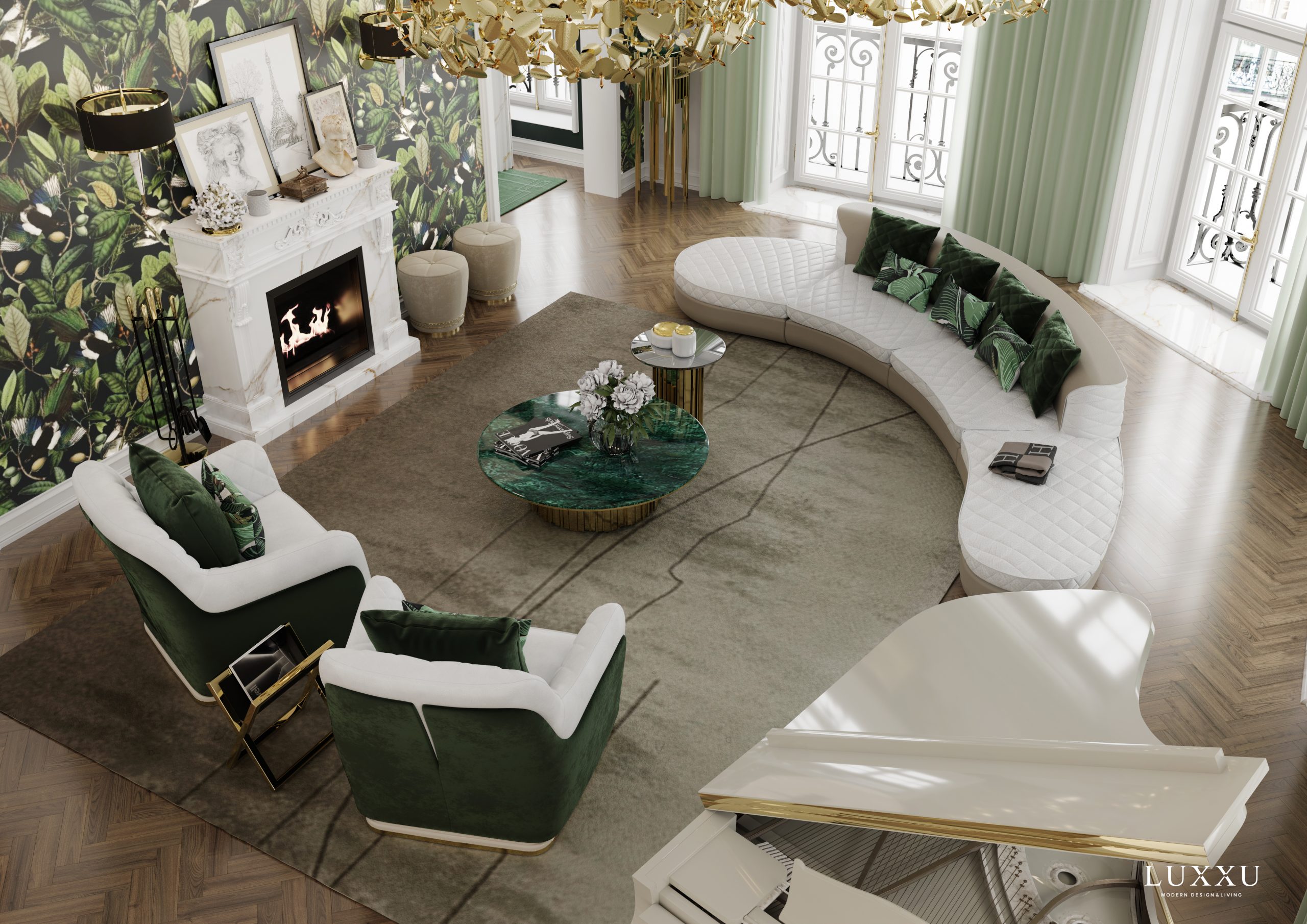 Vivant Parisian Apartment - The Full Charm Of Paris In This Luxxu Design