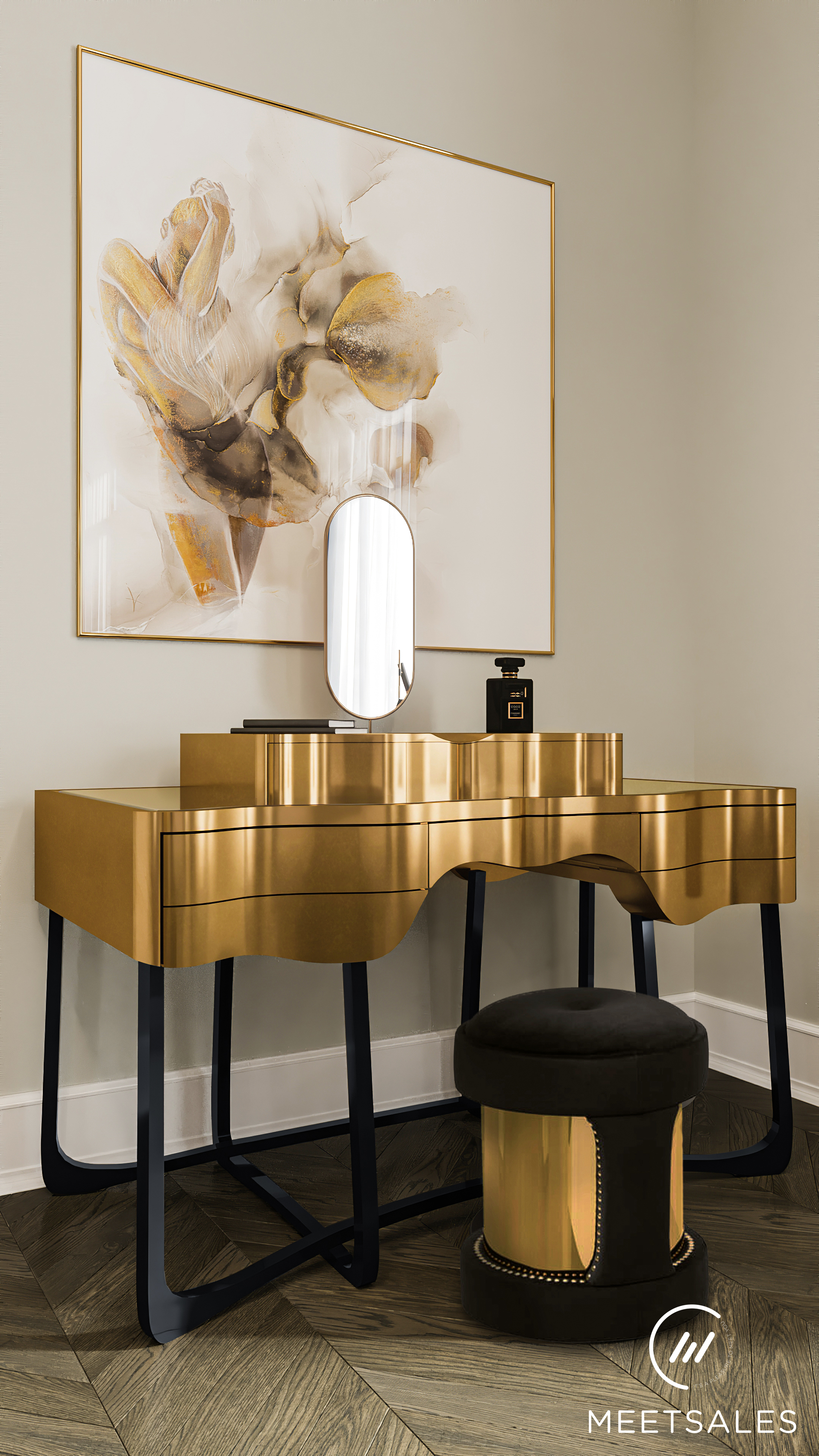 a modern clasic luxury flat in chelsea