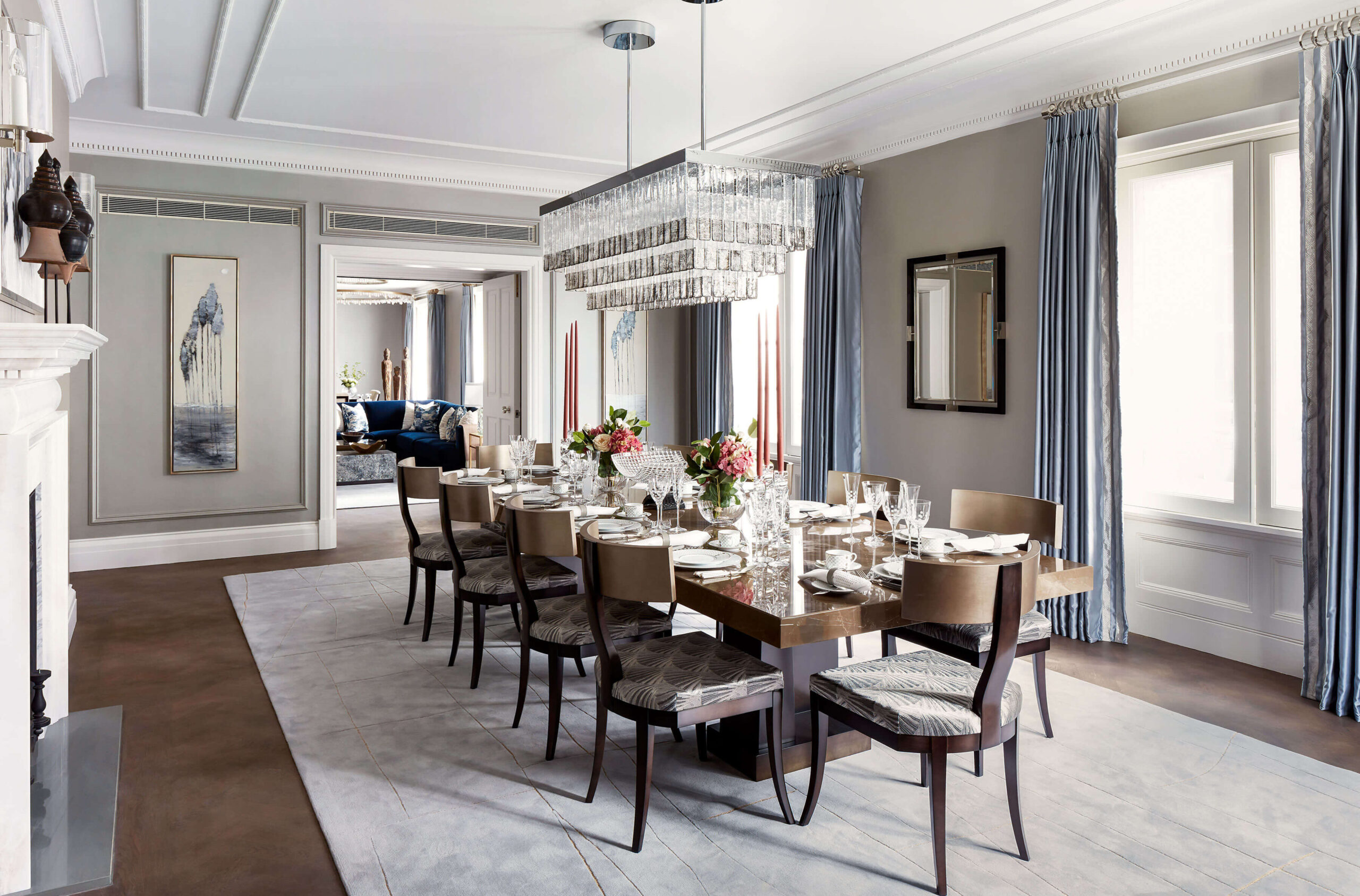 Decorating Dining Rooms: 7 Luxurious Dining Rooms By Katharine Pooley