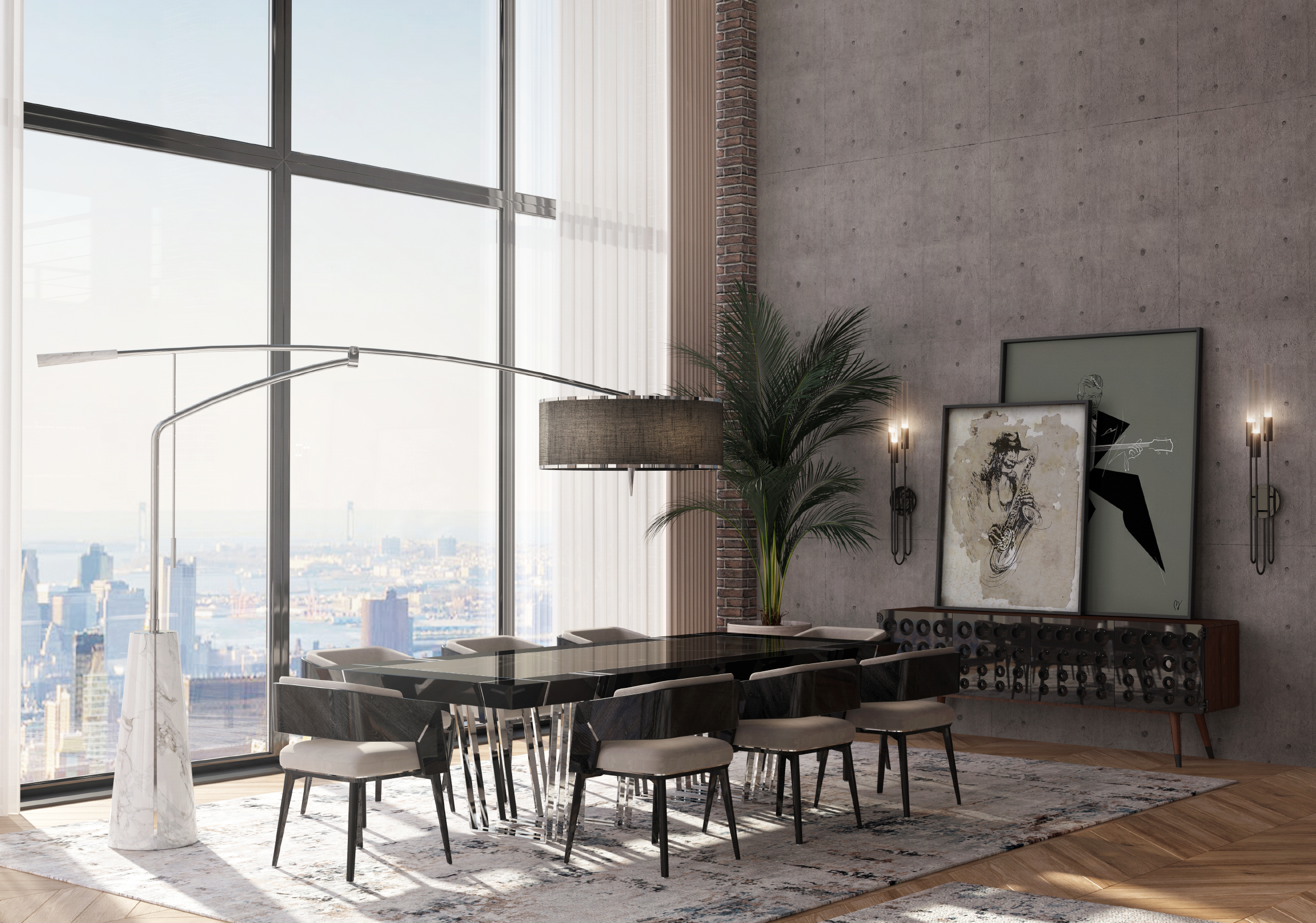 new york city dining room