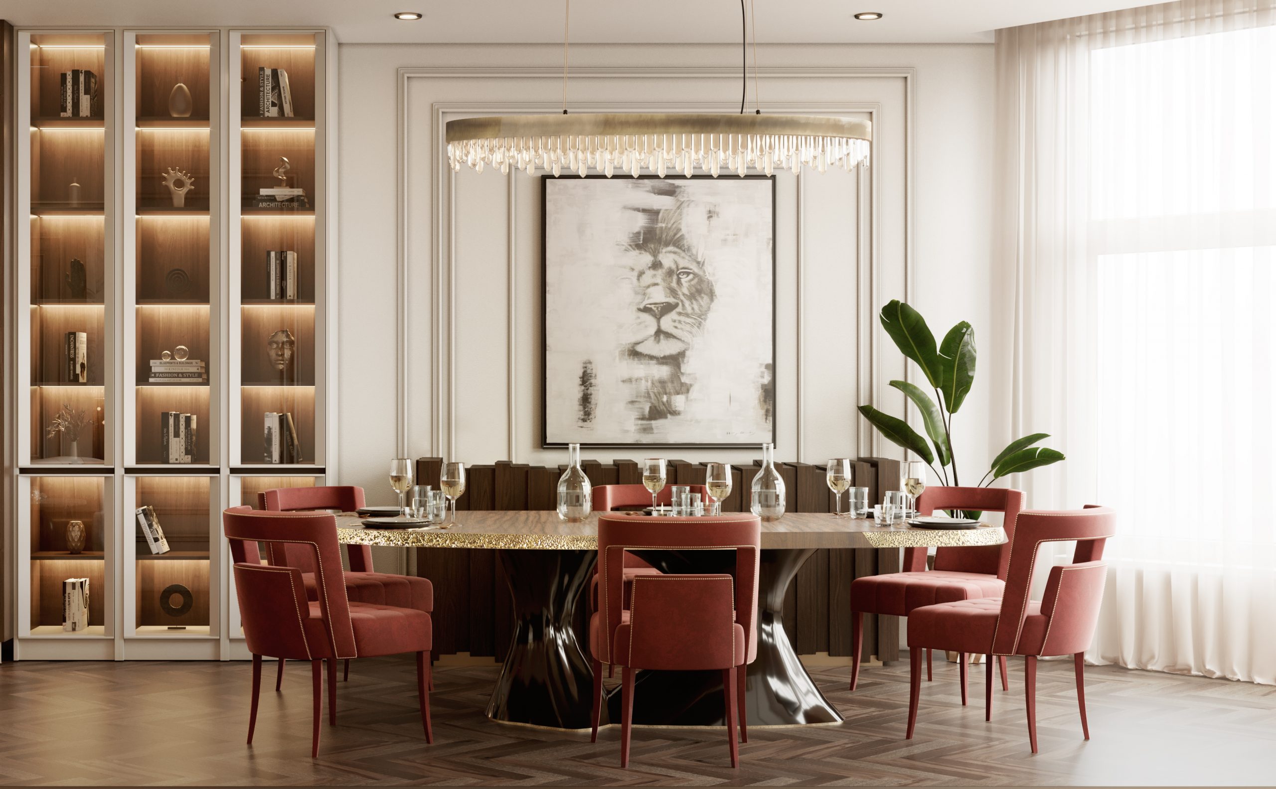 Joyce Wang - The Most Sophisticated Dining Rooms You Need To See