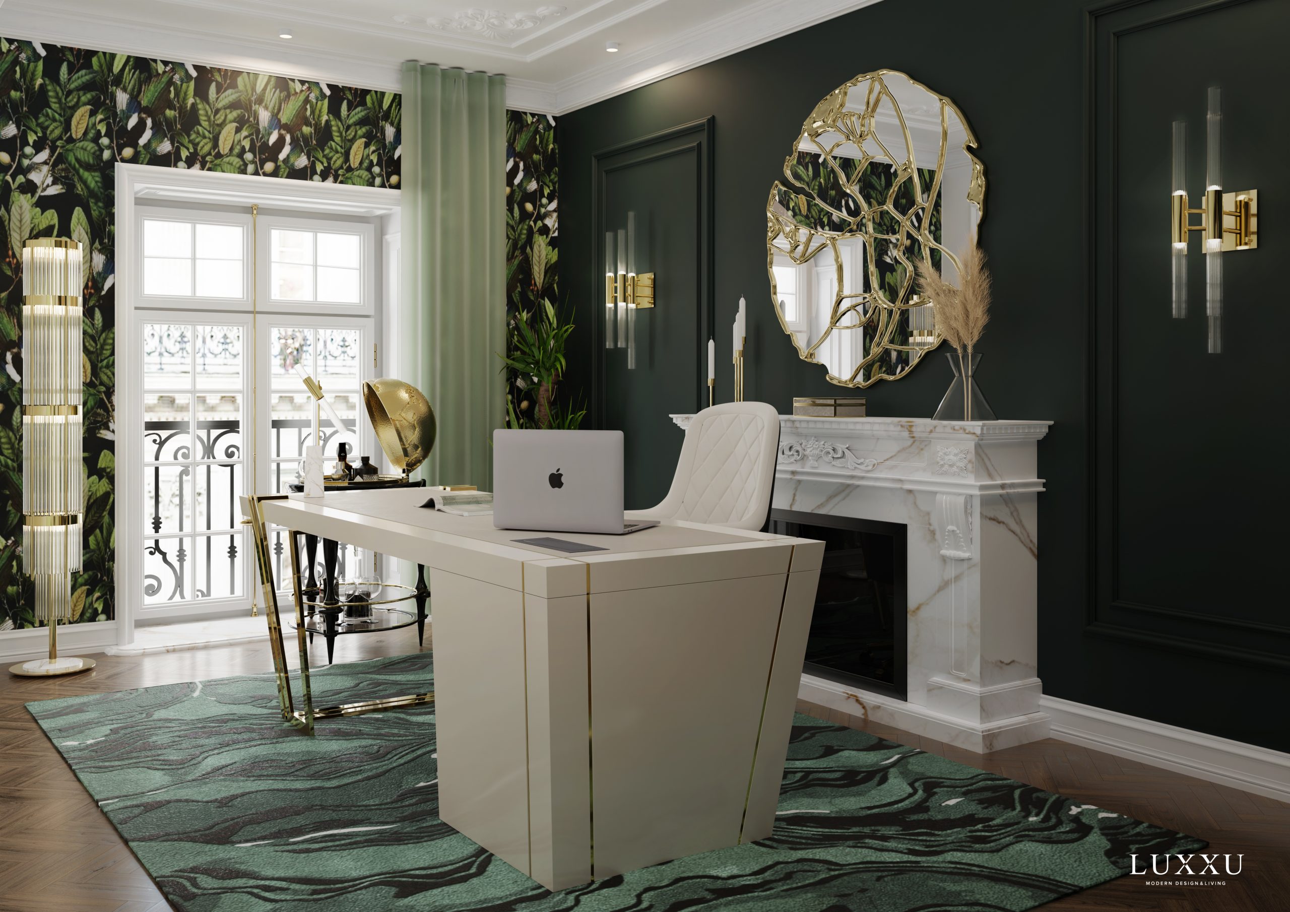 Modern Office Design - A Refined Workspace With A Parisian Essence