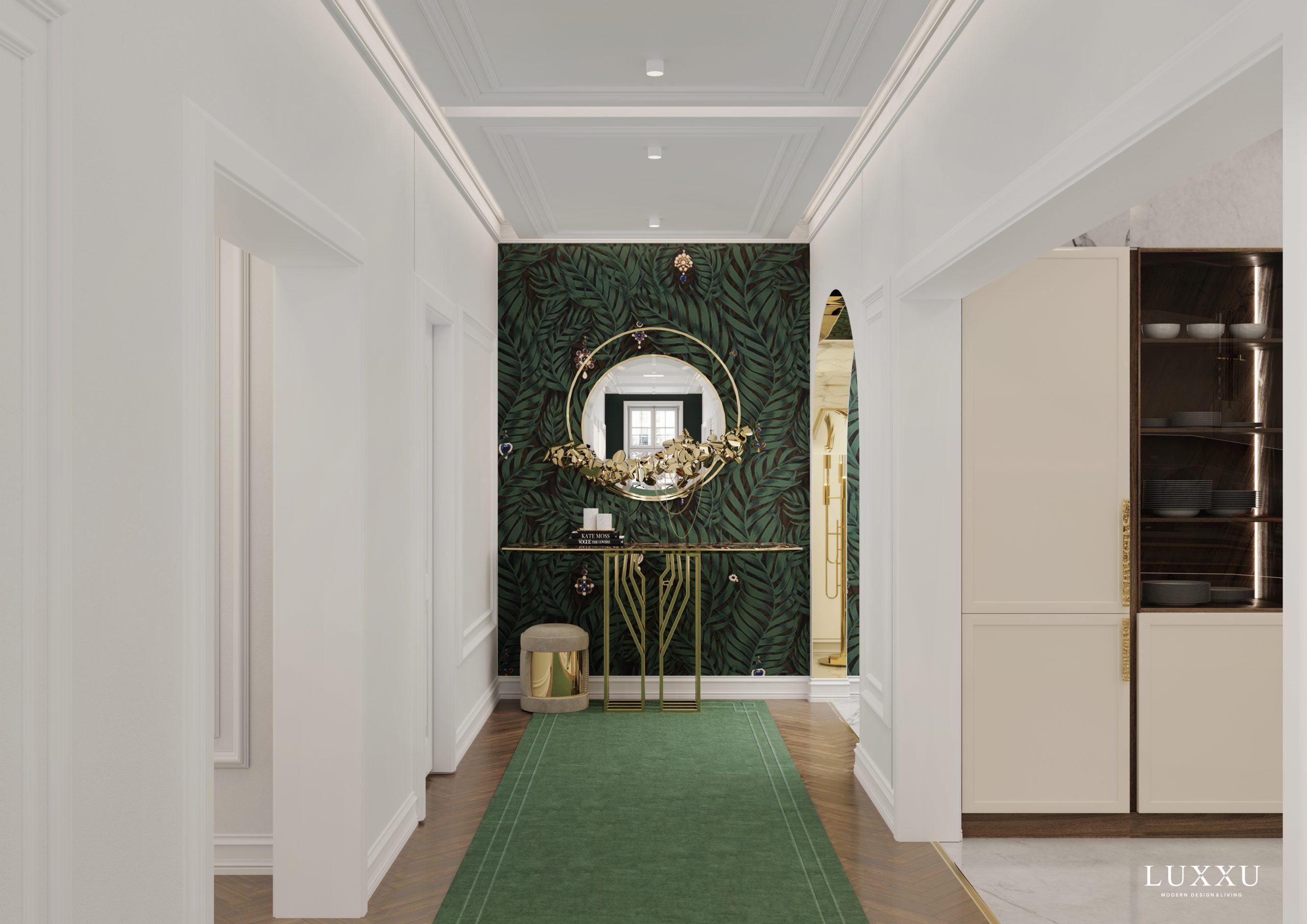 Entryway Design - Marvel At The Entrance Of This Vivant Apartment