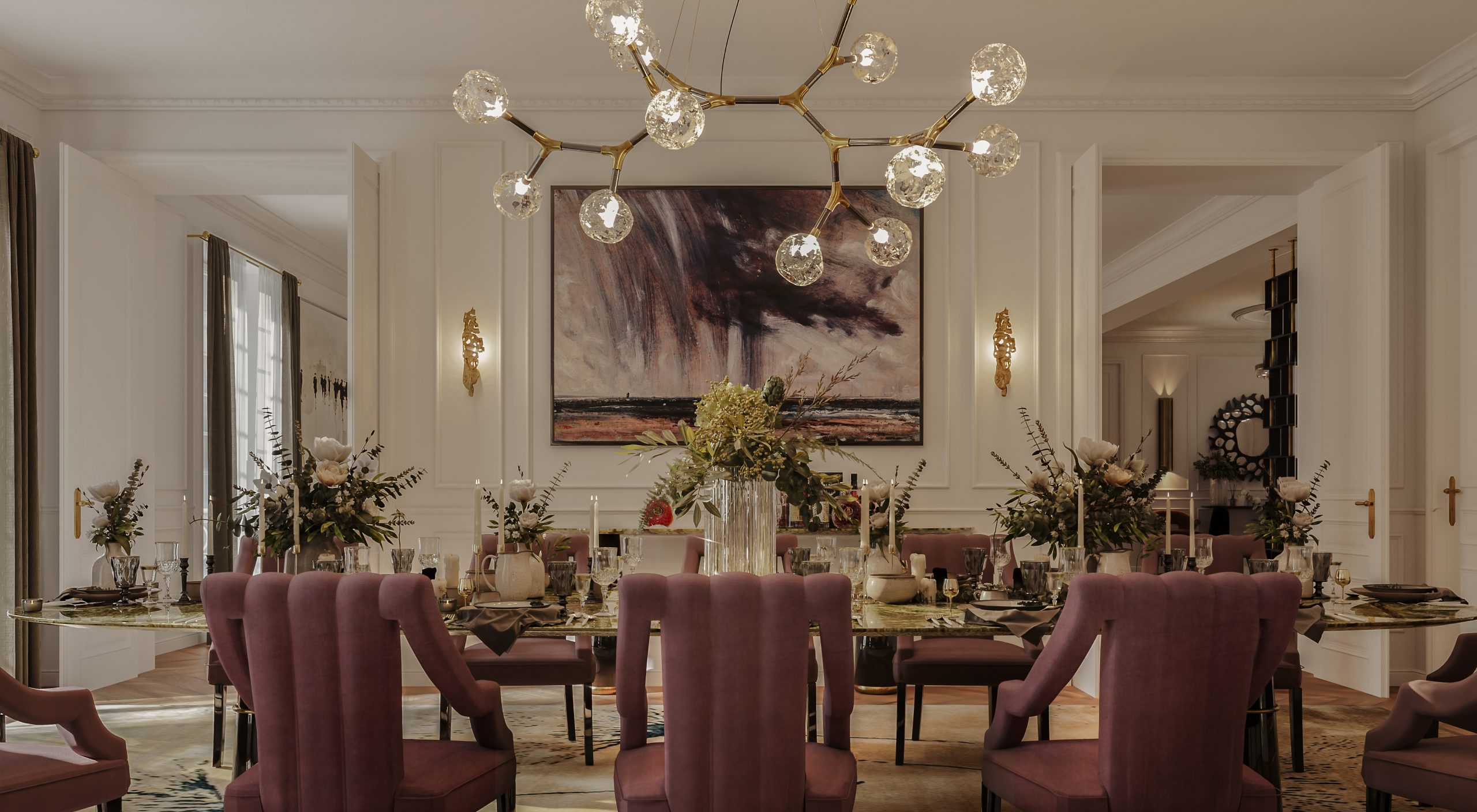 Joyce Wang - The Most Sophisticated Dining Rooms You Need To See