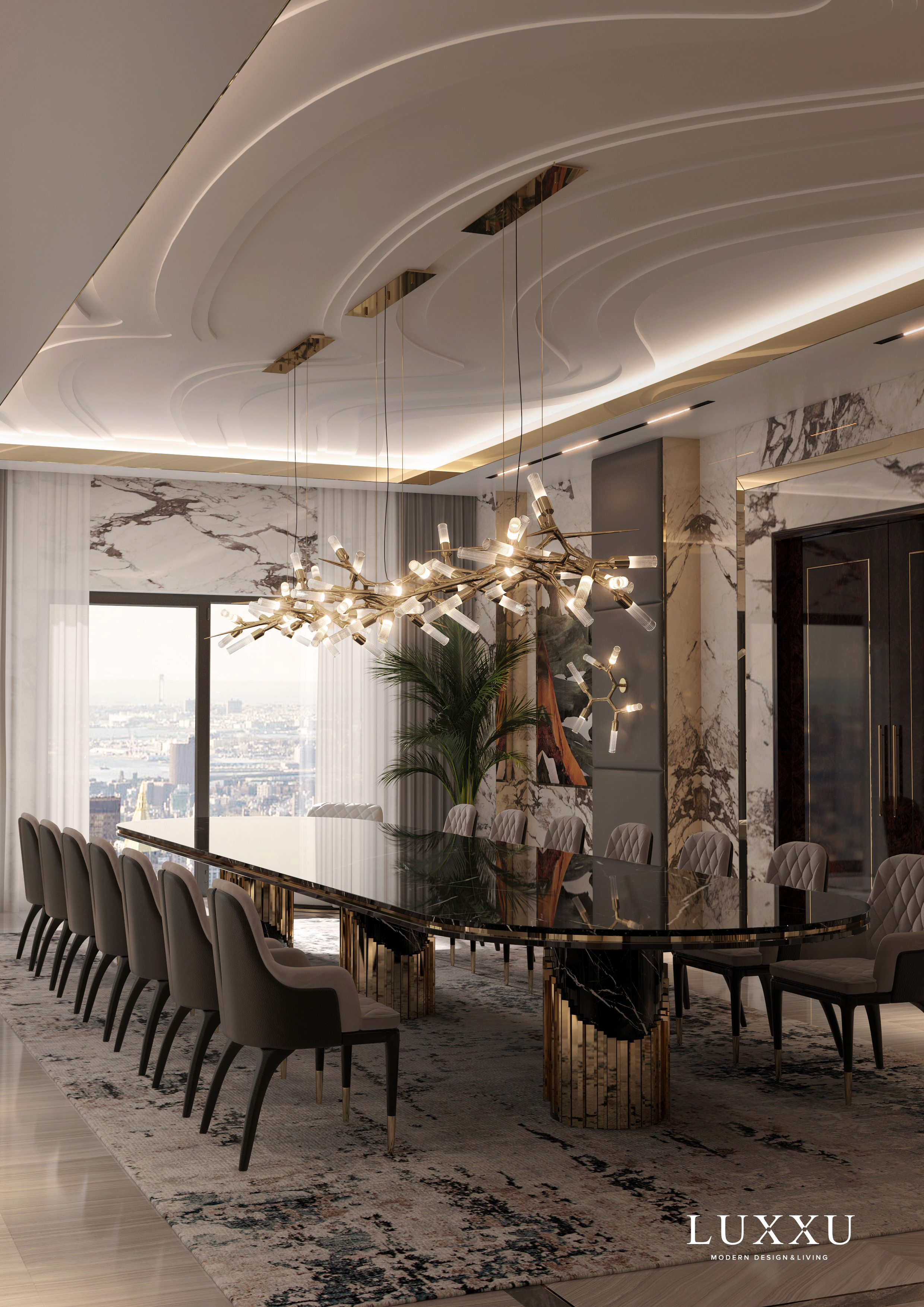 The Ultimate Dining Room Showcase To Enter Thanksgiving In Luxury