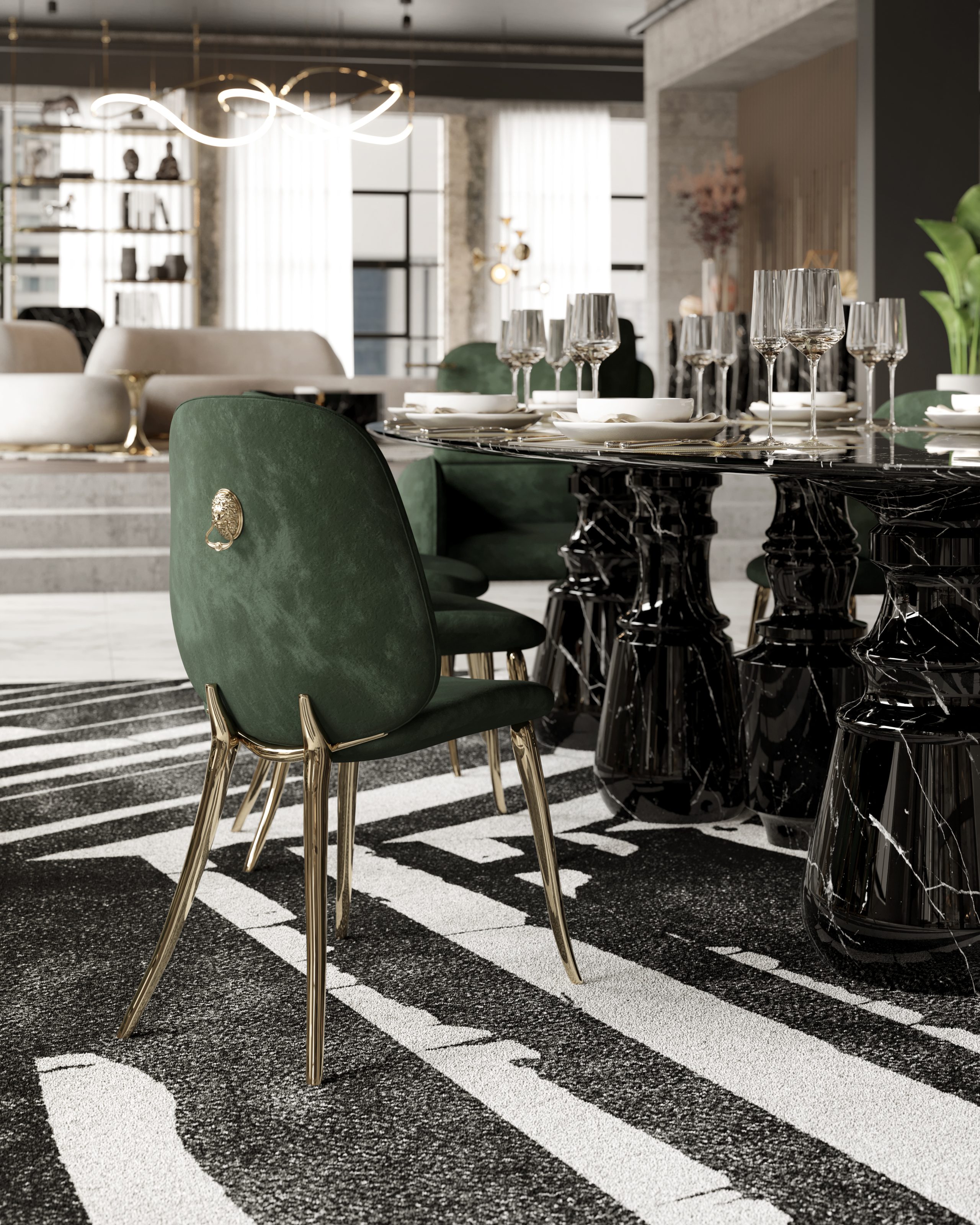 7 Luxurious Dining Rooms