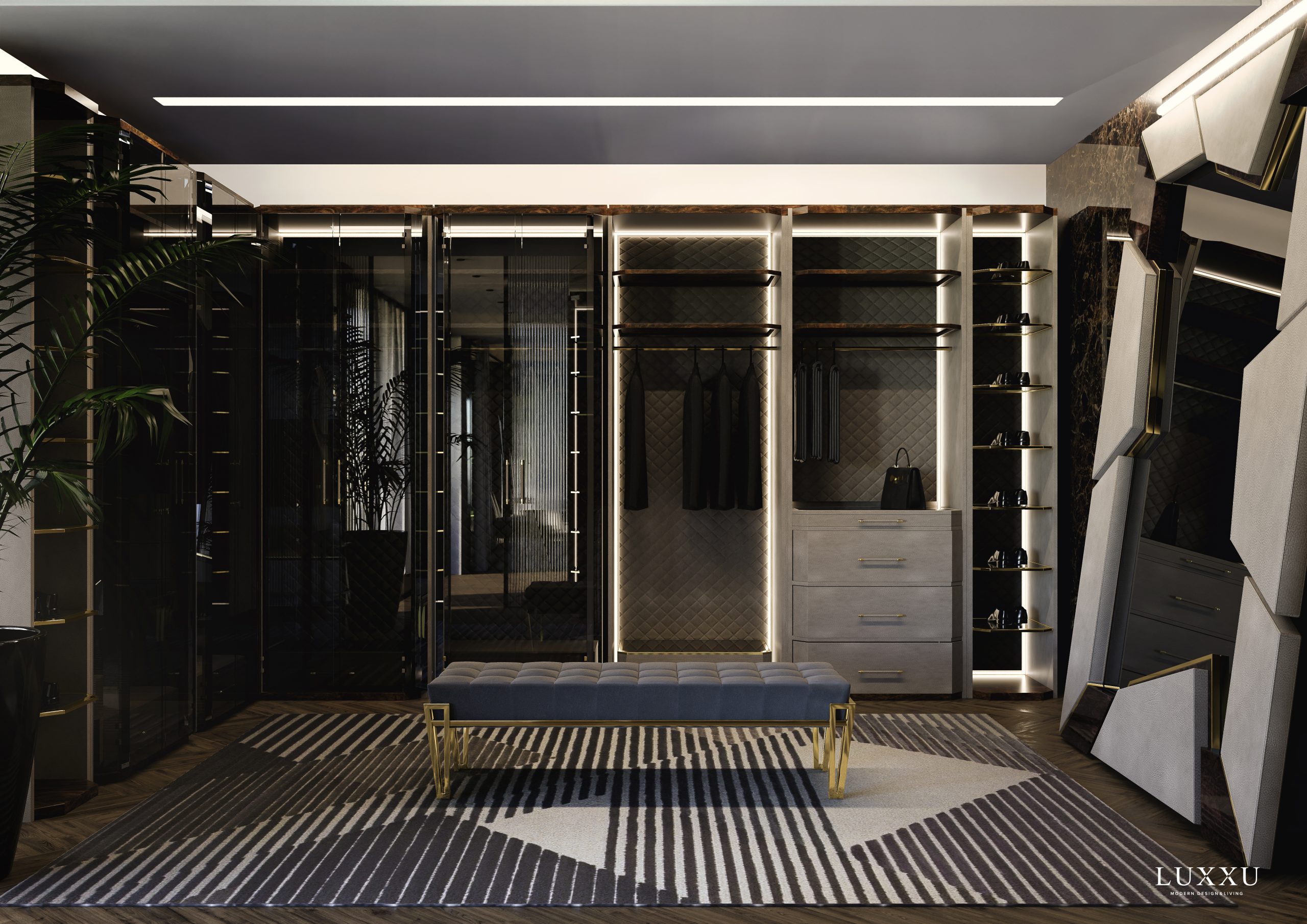 Master Bedroom Design with athos mirror