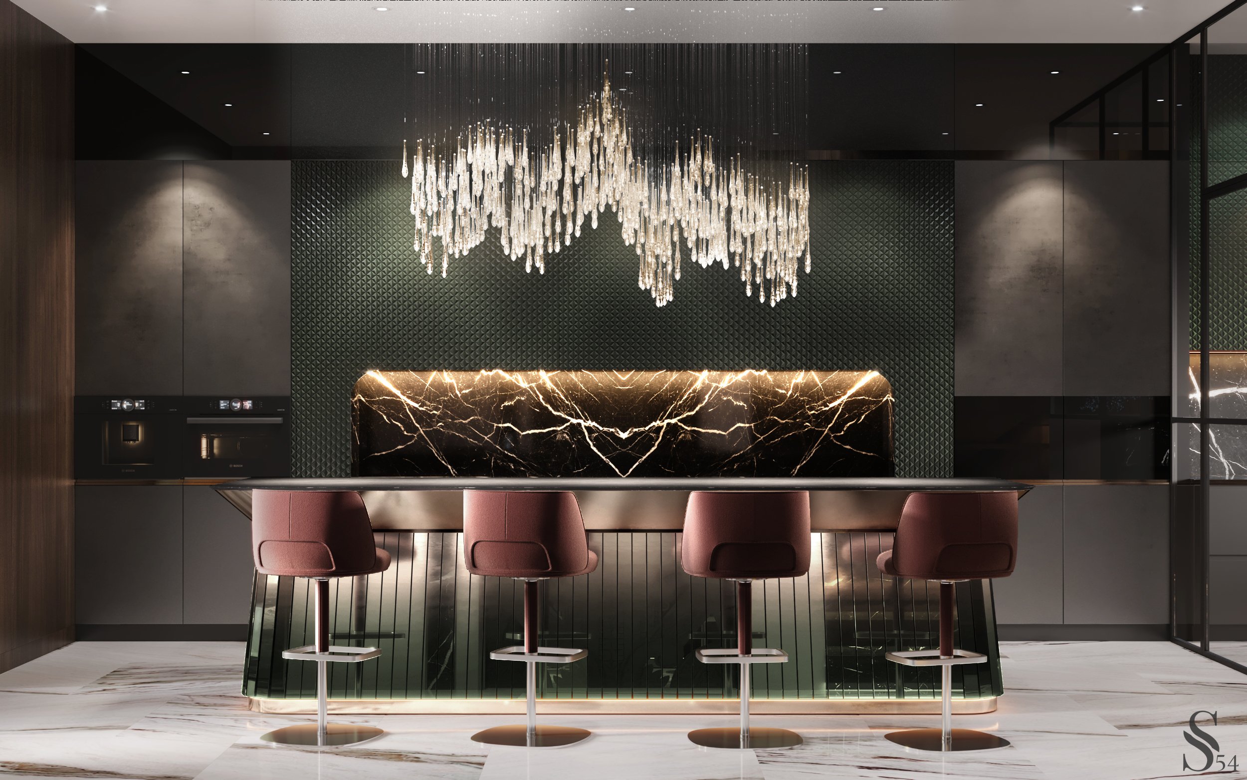 Exquisite Kitchen Designs With Studia 54 
