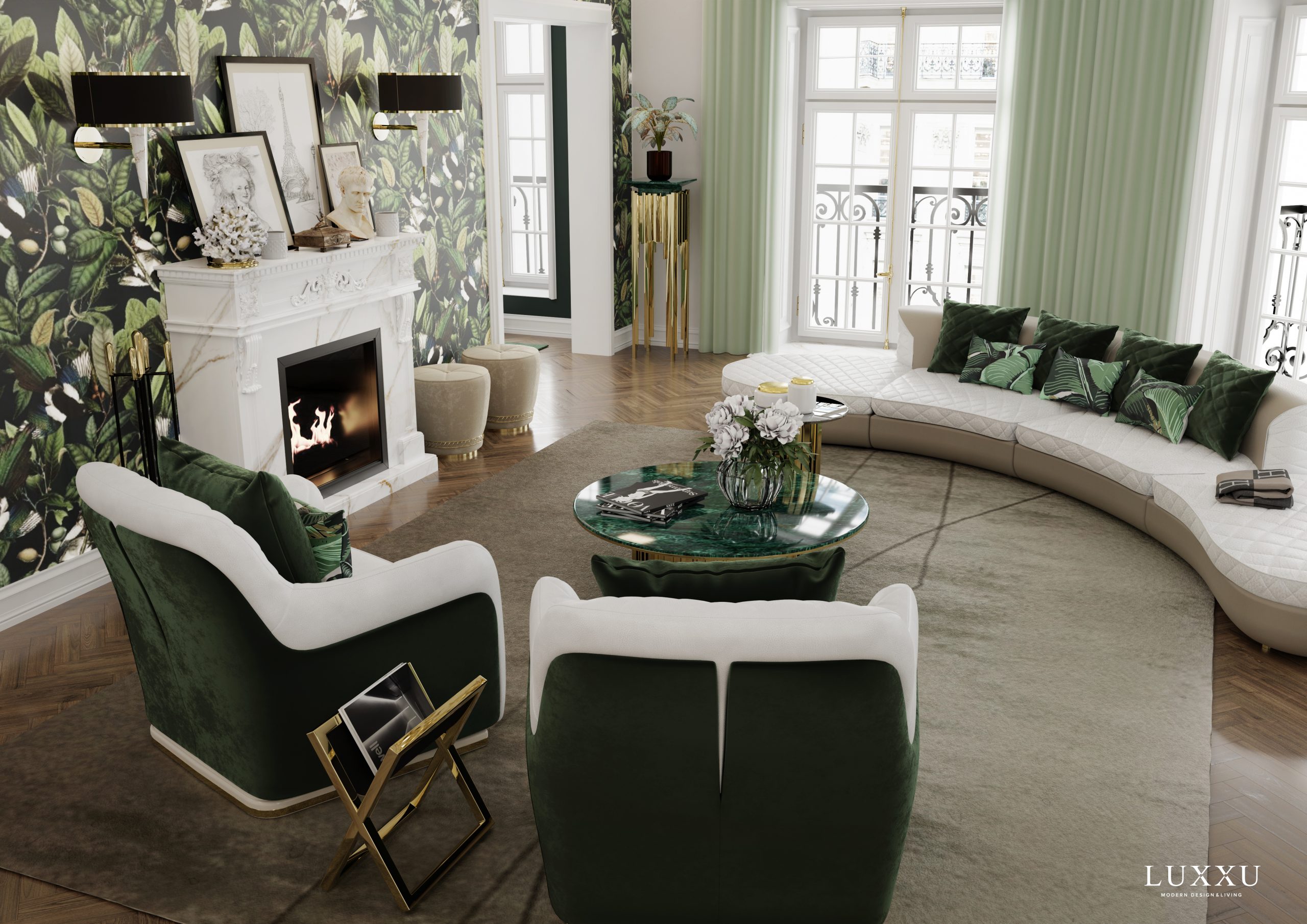 Interior Design Trends in Luxxu's parisian apartment