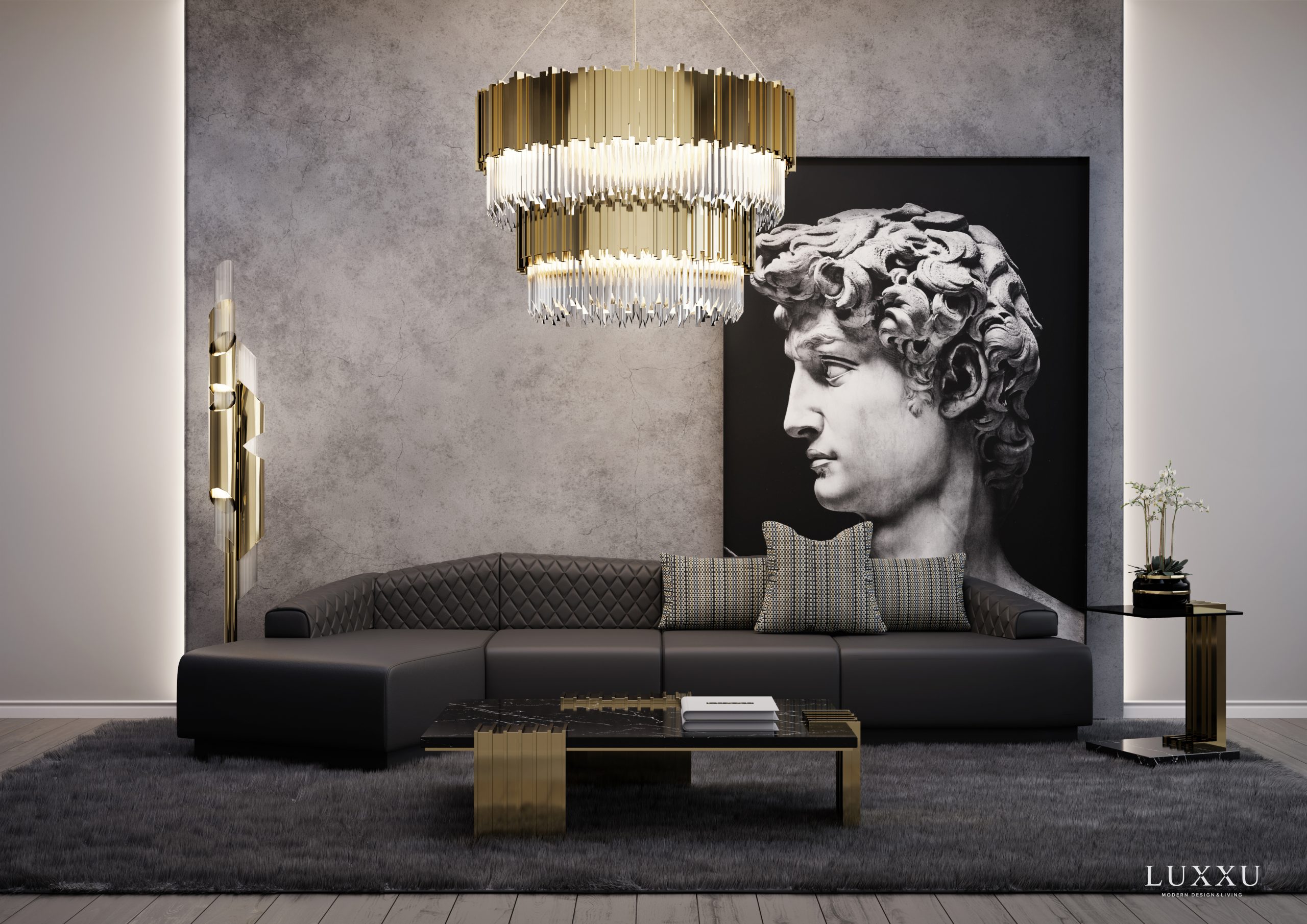 Suspension Lighting with the empire II suspension