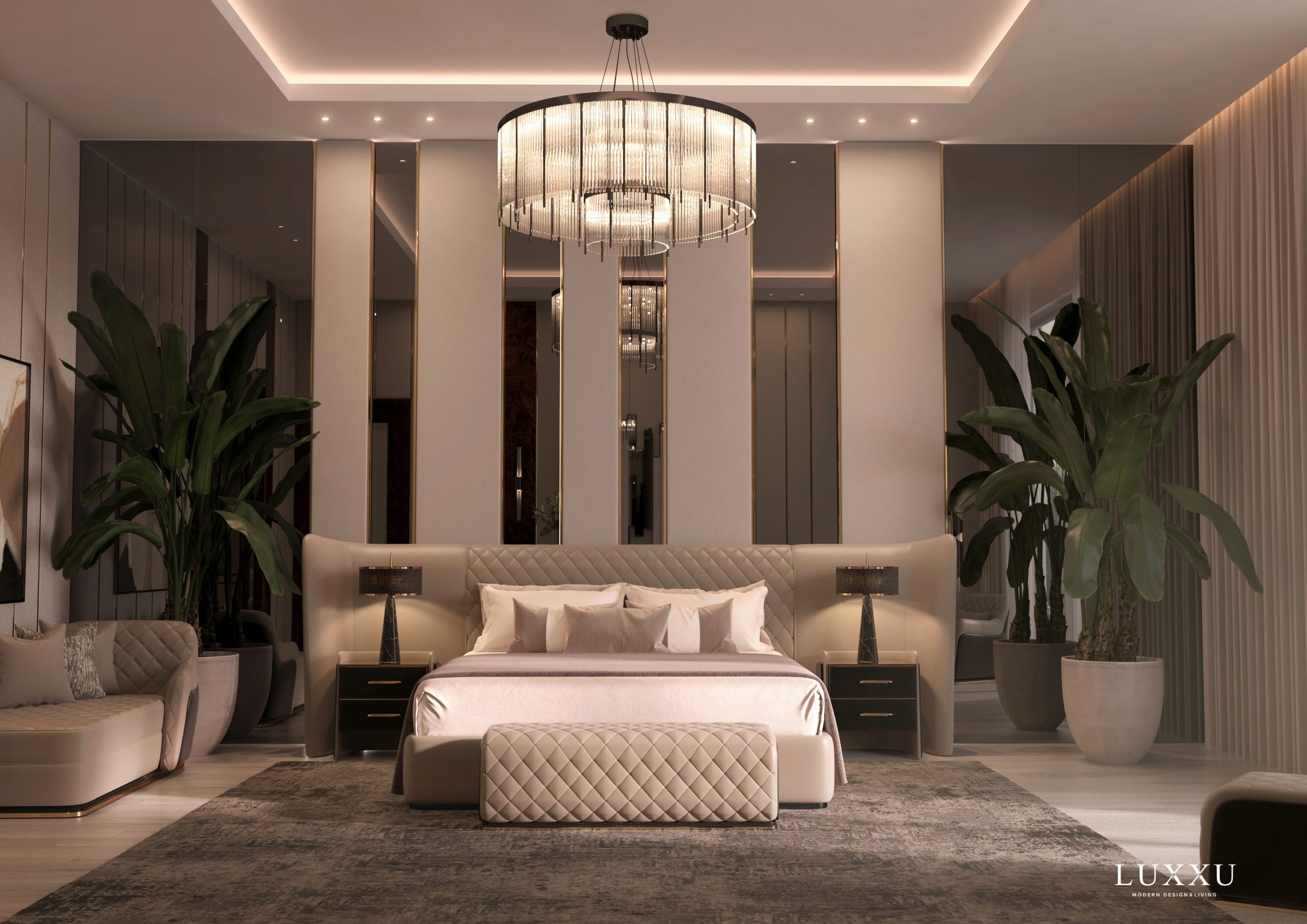 Interior Design Trends in Luxxu's bedroom in the charla home