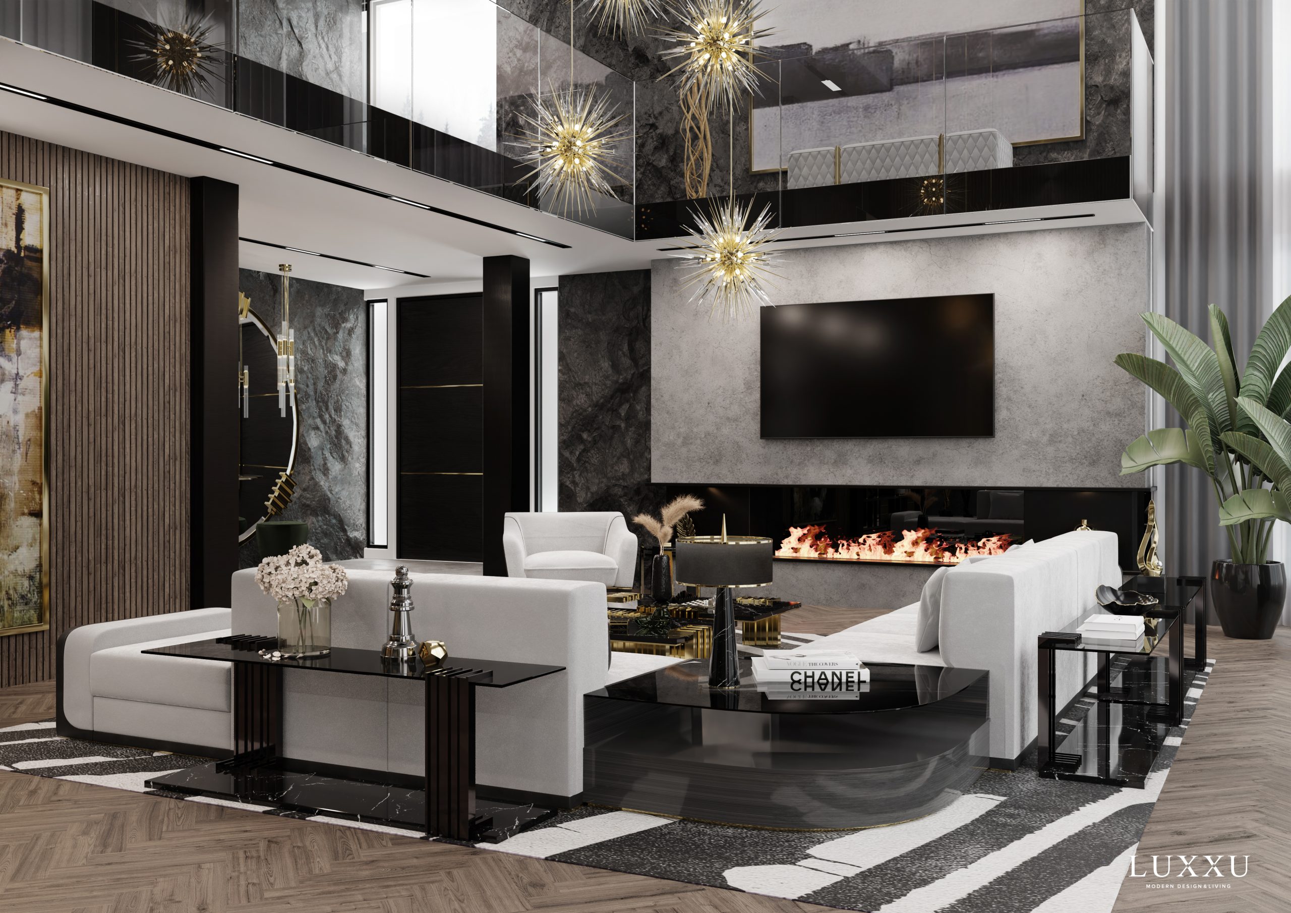 Living Room Design with thomson sofa
