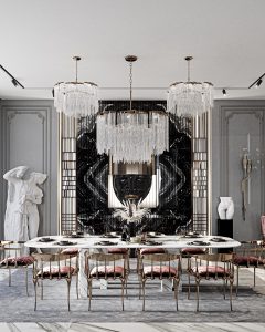 Lavish And Grandeur Dining Room