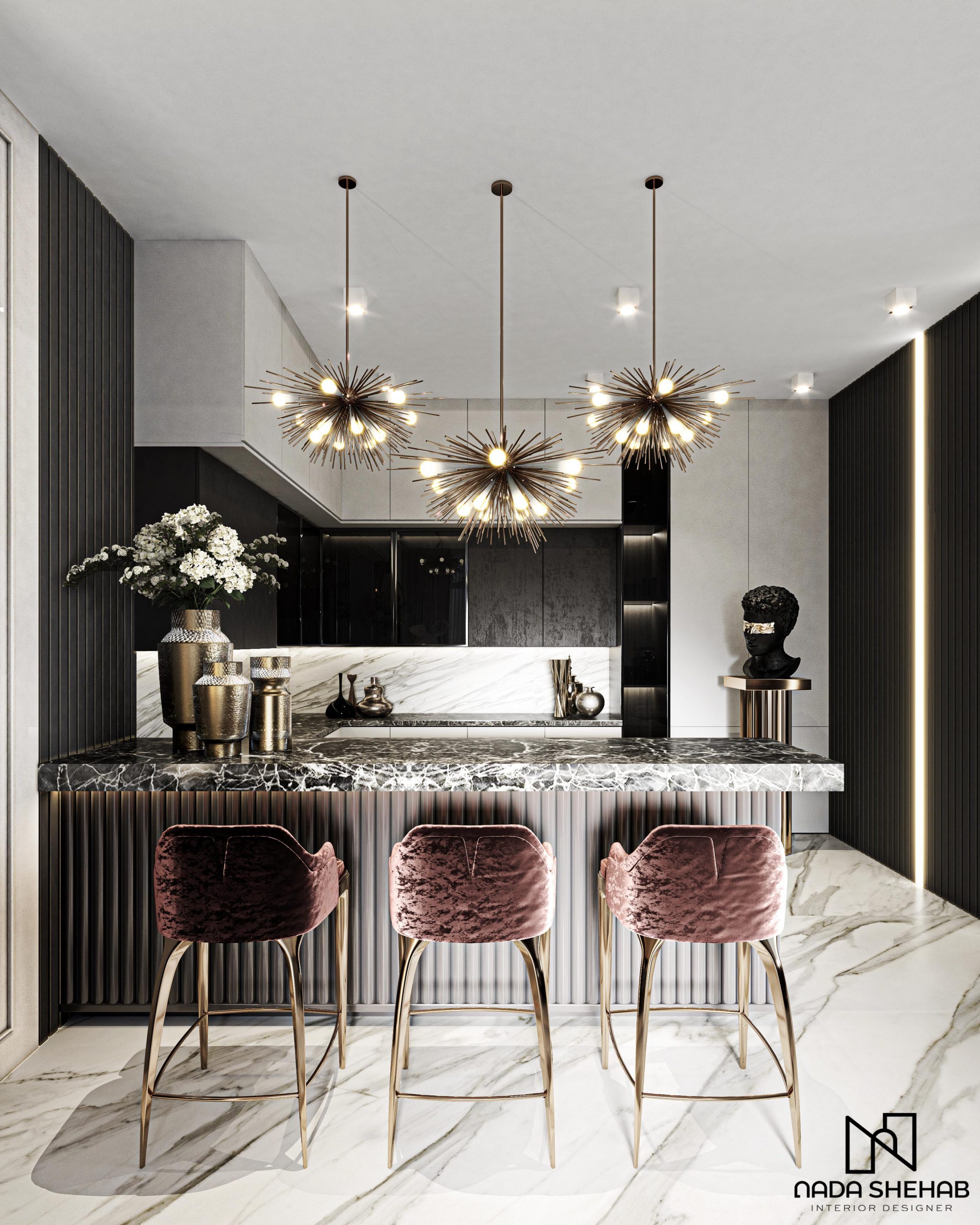 Nada Shehab - luxurious kitchen