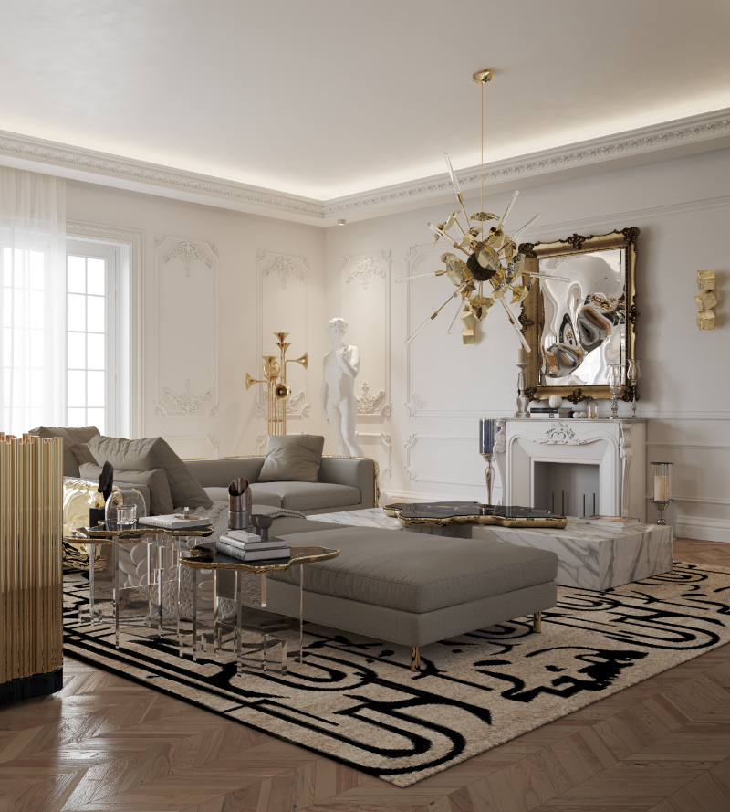Luxury Rooms with modern living room design