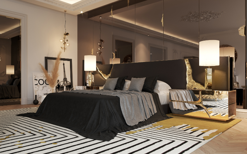 Luxury Rooms with modern bedroom design