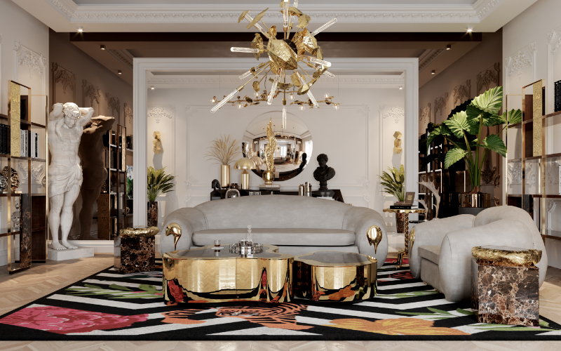 Luxury Rooms with luxurious living room design