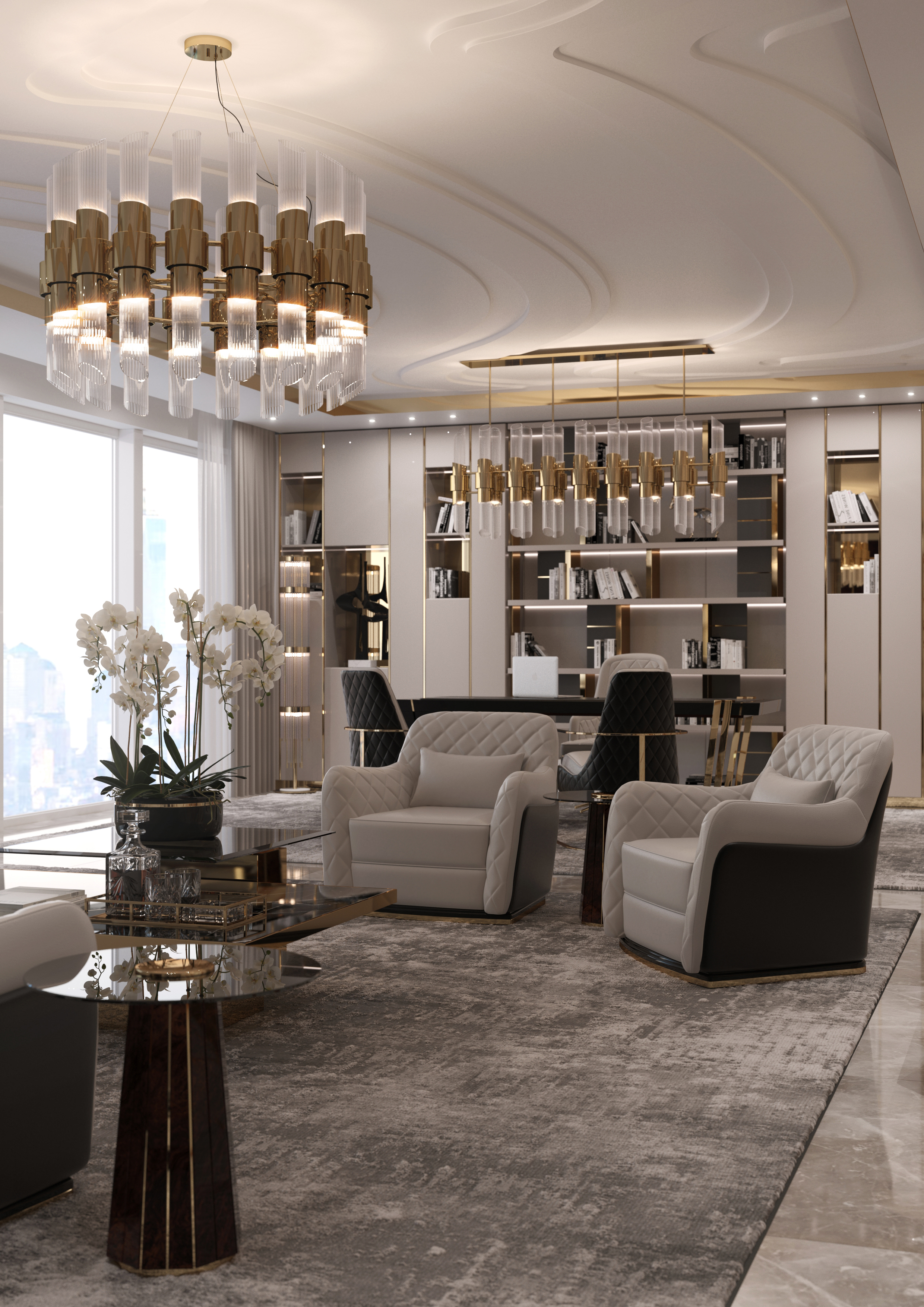 CHARLA FAMILY FOR HOME OFFICE INTERIORS