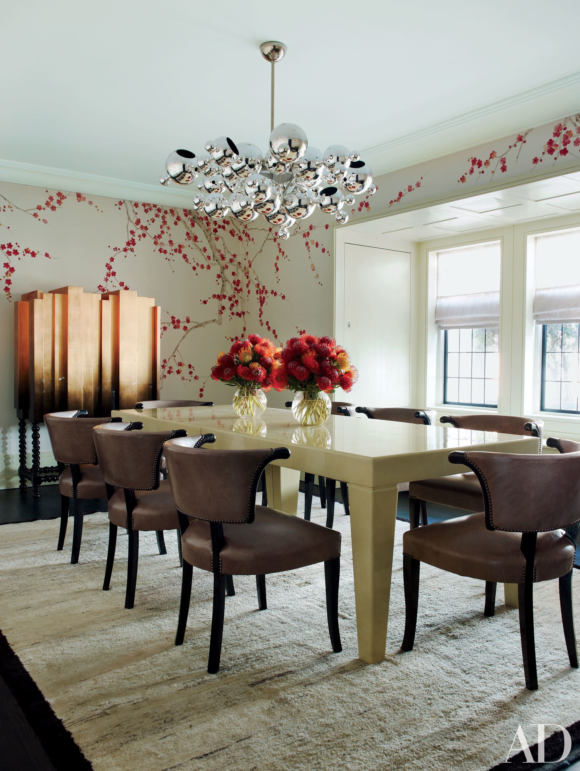 Studia 54 - A Glimpse Of Dining Luxury with a beige dining table