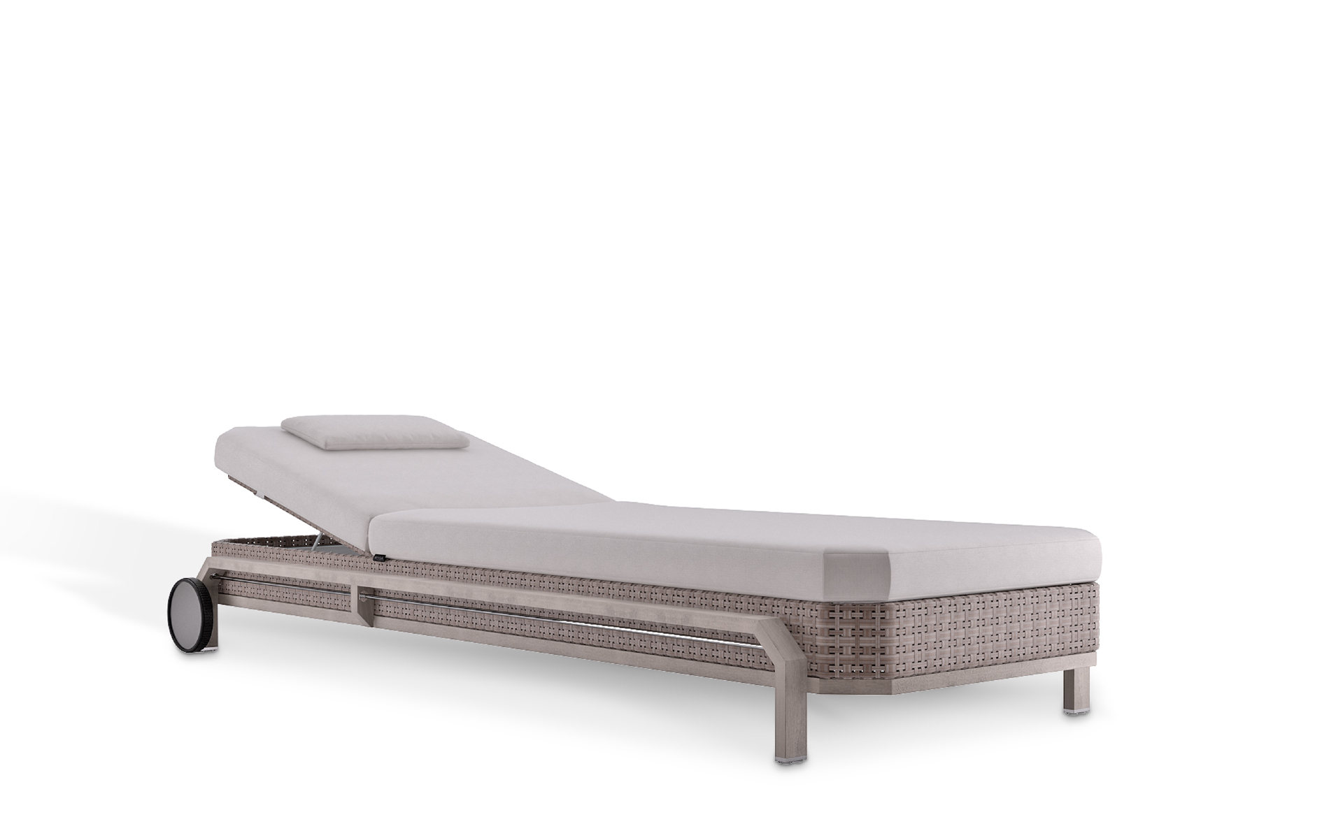 HAMPTON WOOD SUNLOUNGER