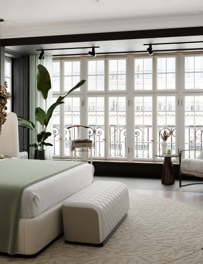 Bedroom With A Stunning Parisian Style