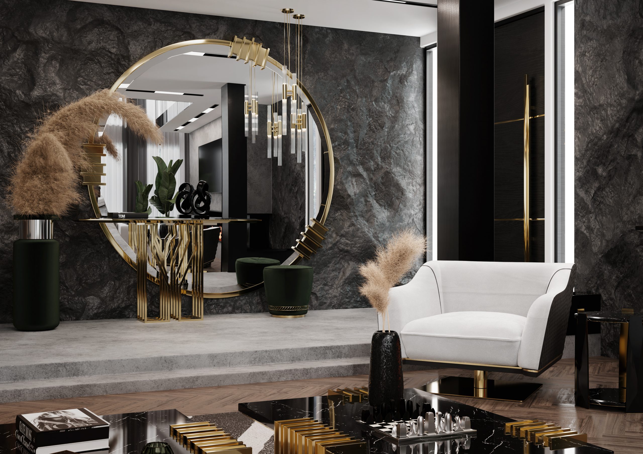 Austin Mirror Essentials With LUXXU
