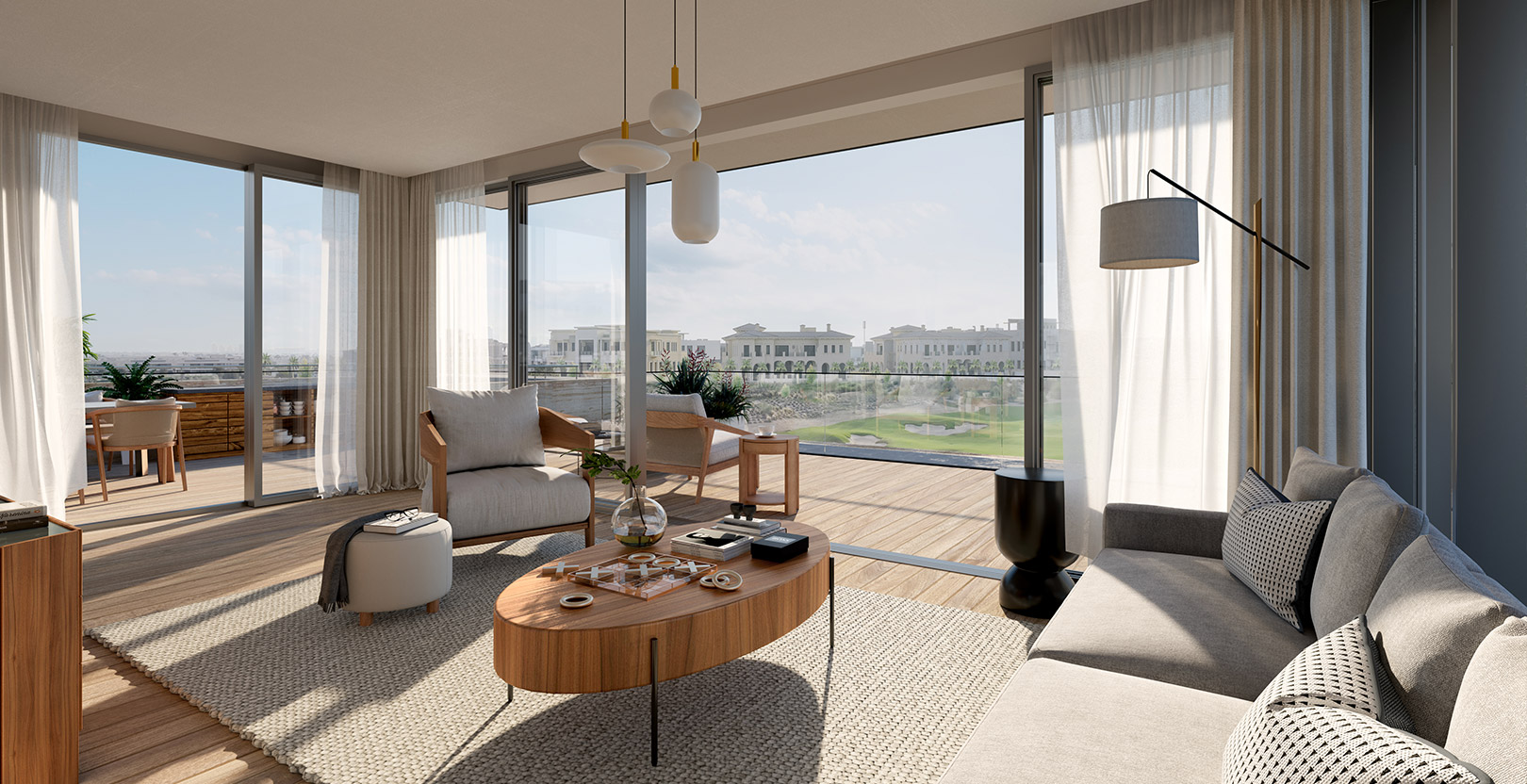 Living Room Design In A Classical Style By Emar Properties