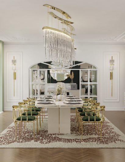 Dubai Dazzling Dining Rooms