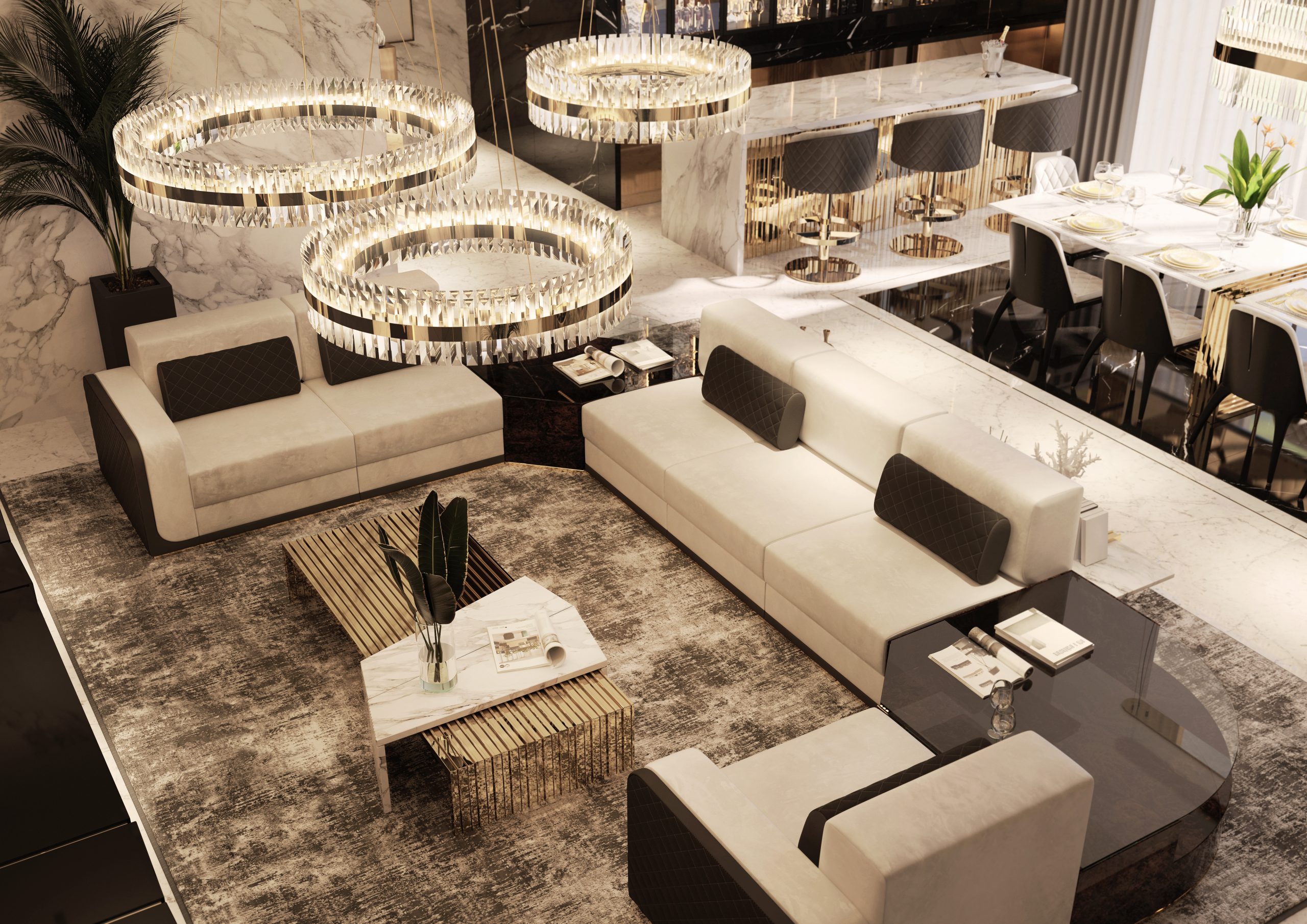 Dubai Top 3 Luxury Sofas