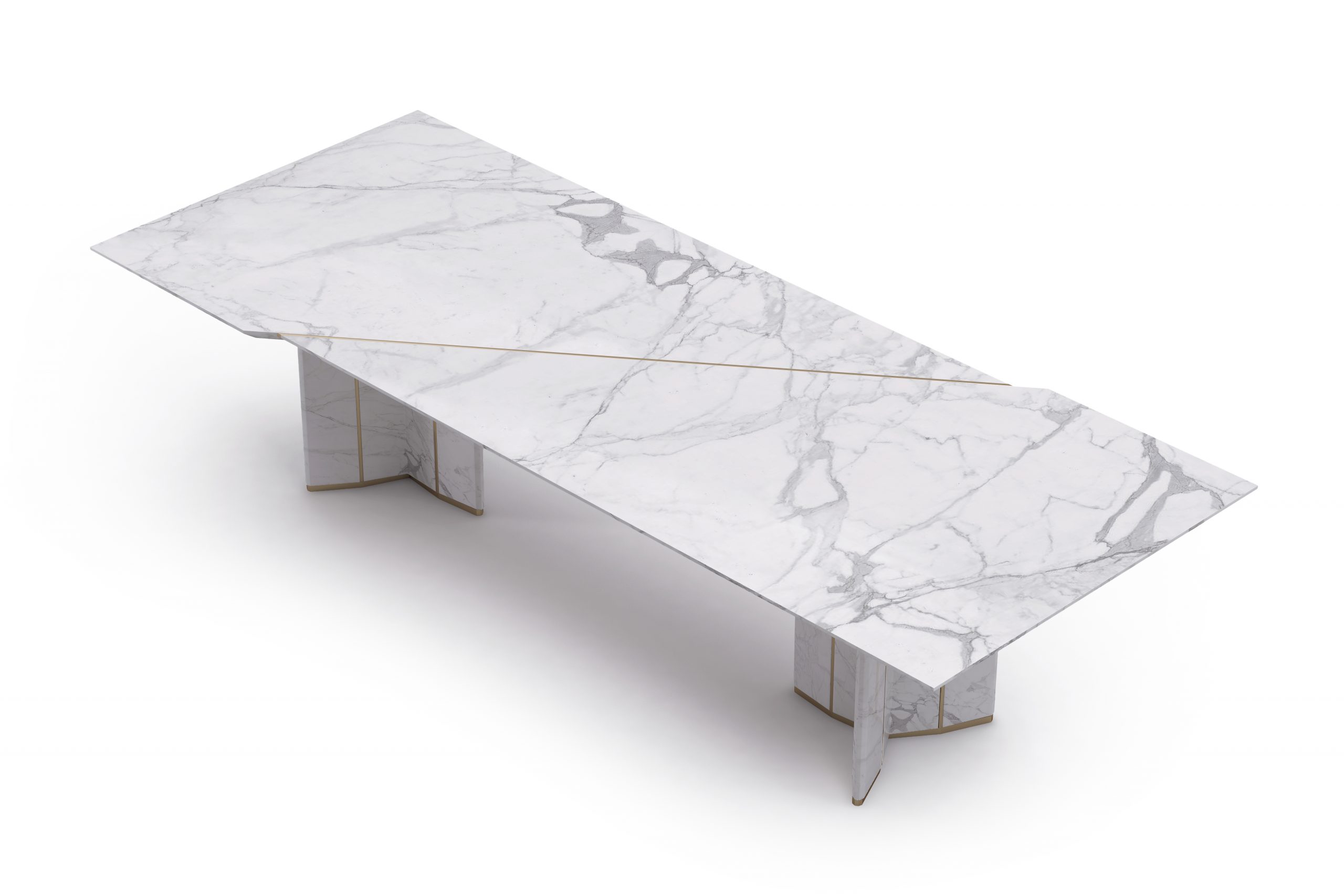 Algerone Rectangular Dining Table - A Classic Yet Imposing Design
