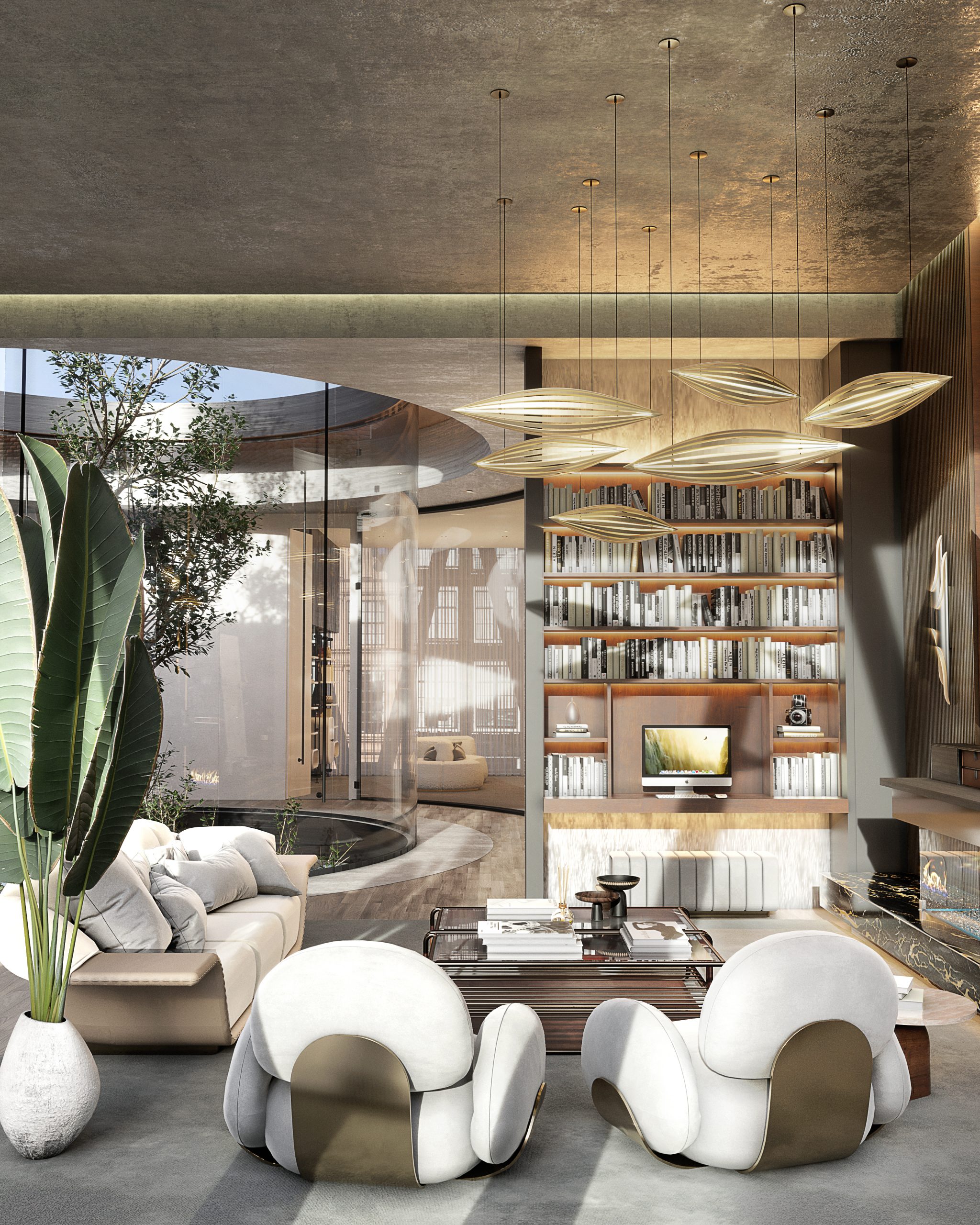 Timeless Modern House In Chicago Represented By Karim Rashid