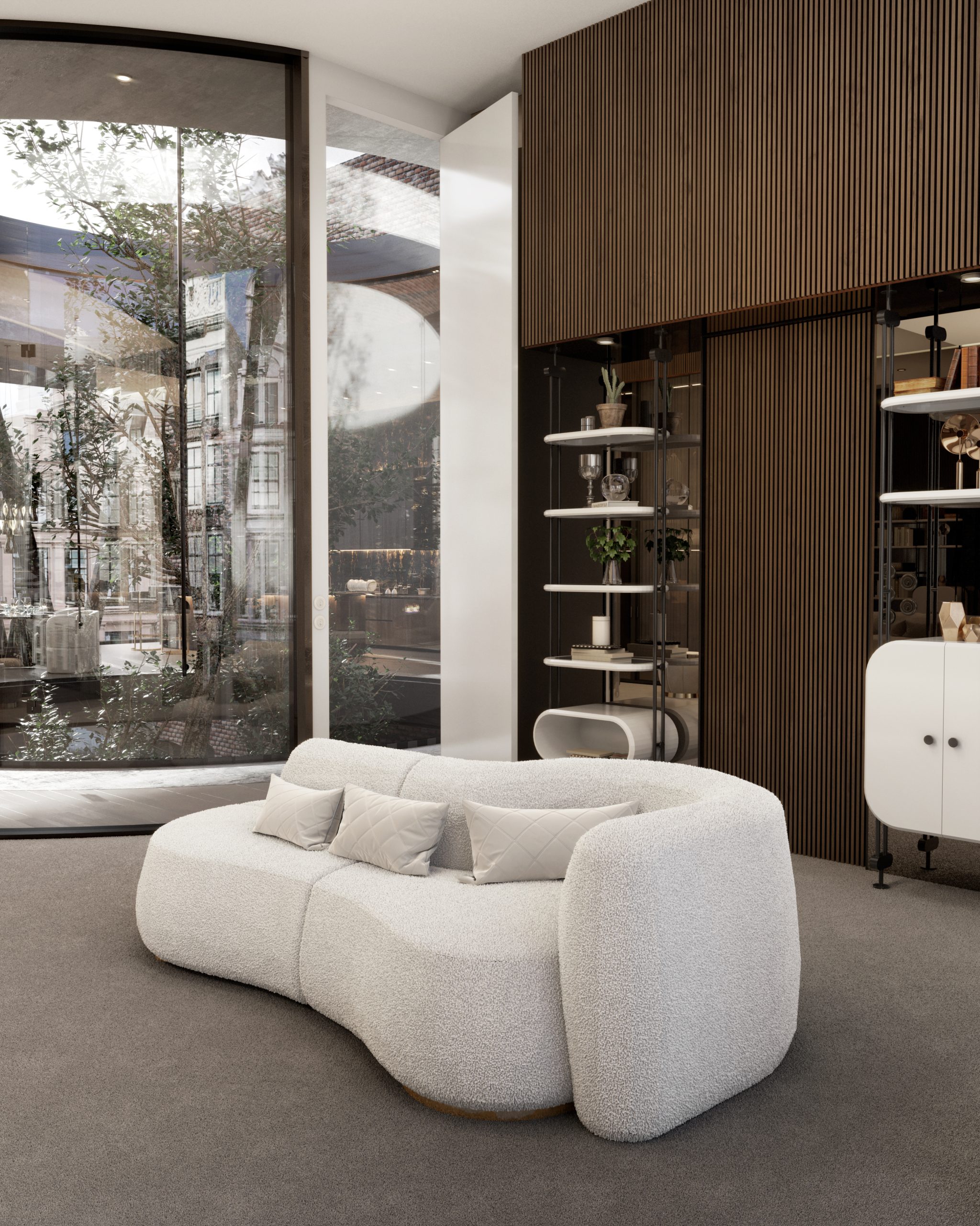 Timeless Modern House In Chicago Represented By Karim Rashid
