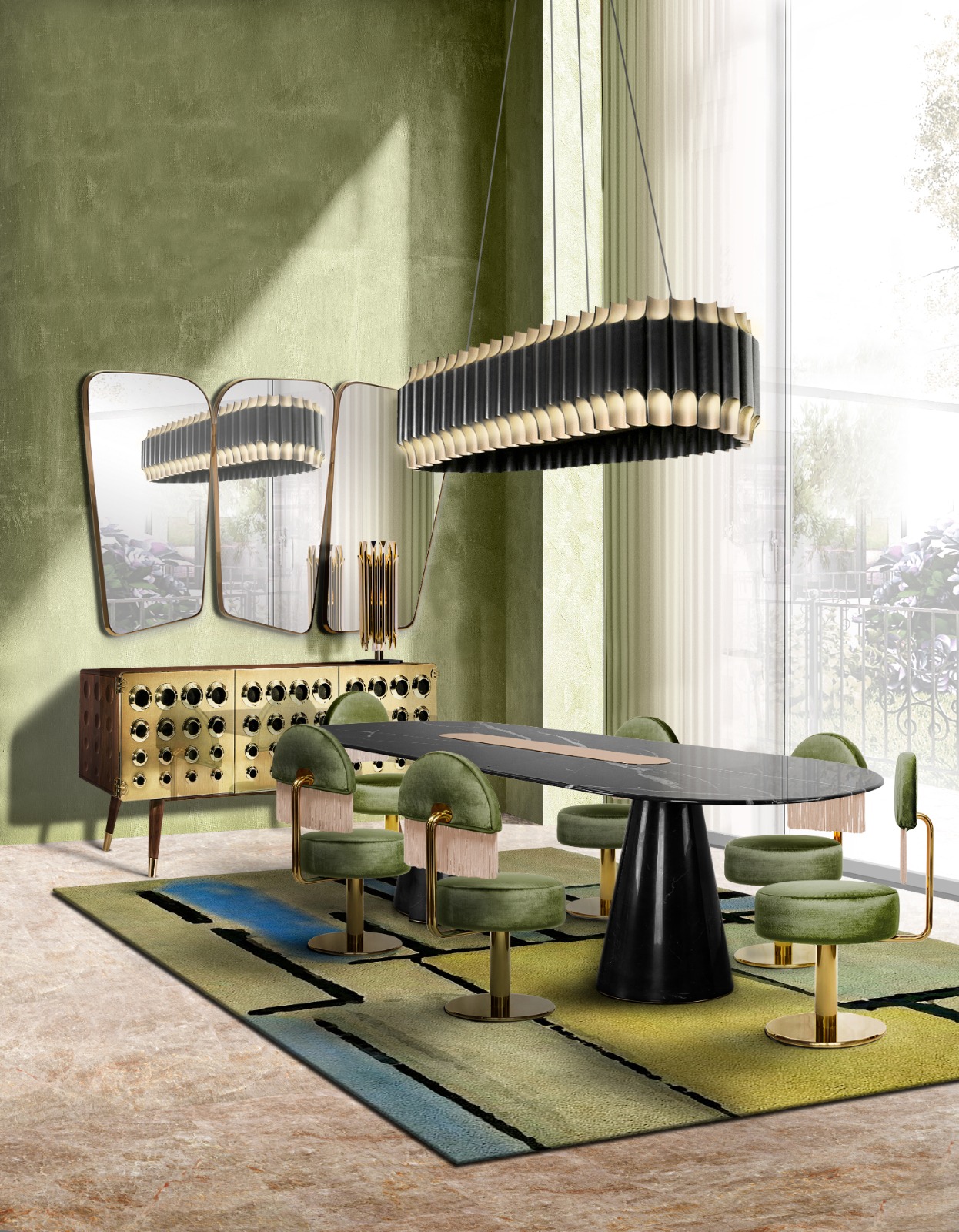 Dining Room Designs Full Of Luxury And Uniqueness