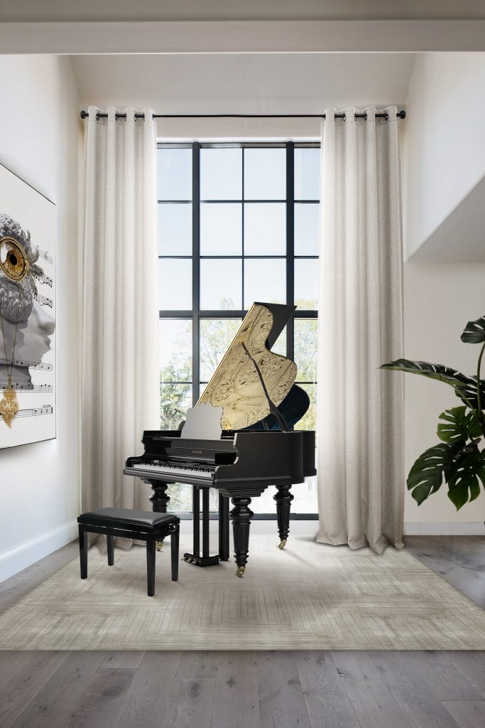 Luxury Combined With Ancient Techniques: Meet Filigree Grand Piano