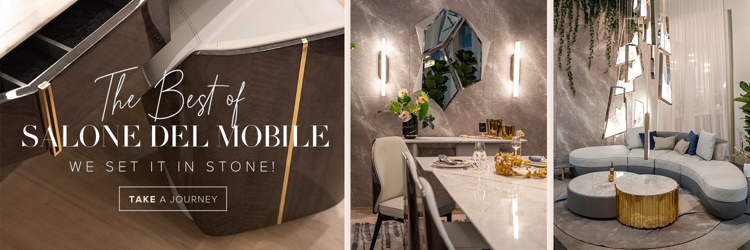 LUXXU Set It In Stone - Salone del Mobile 2022 Living Area