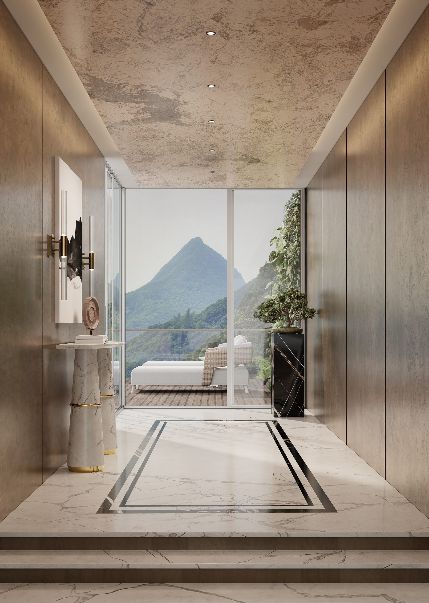 Urban Penthouse In Hong Kong - Get Ready To Enter A Luxury Oasis In The City!
