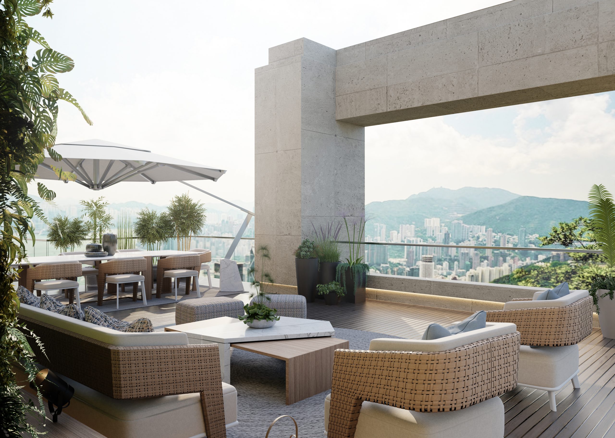 Urban Penthouse In Hong Kong - Get Ready To Enter A Luxury Oasis In The City!