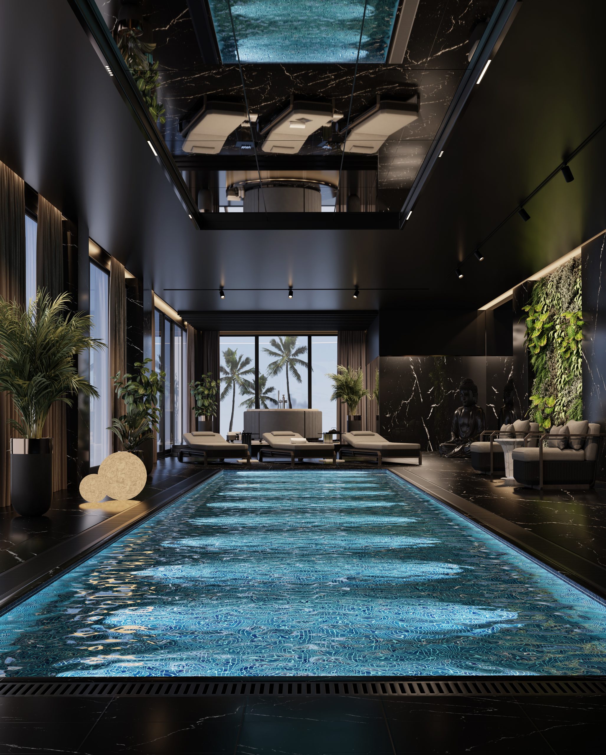 How To Decorate Your Own Indoor Pool Or Spa!