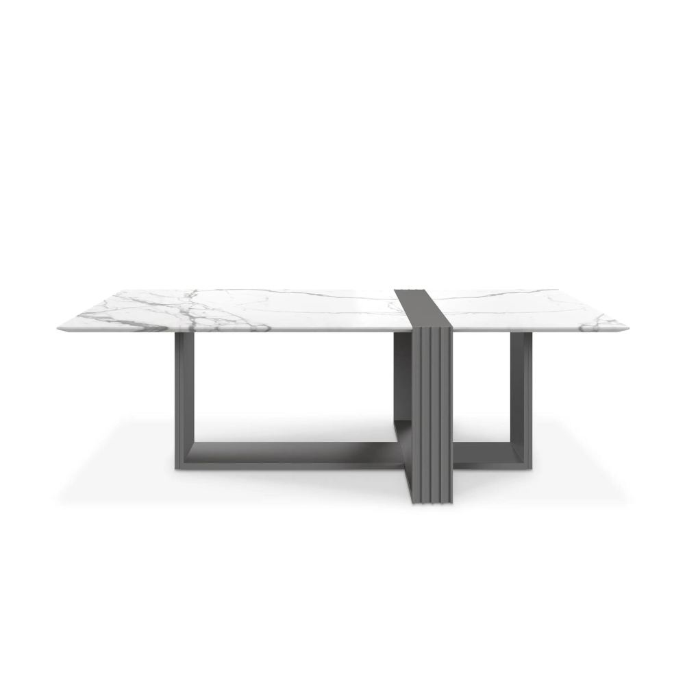 Vertigo Grey XL Dining Table