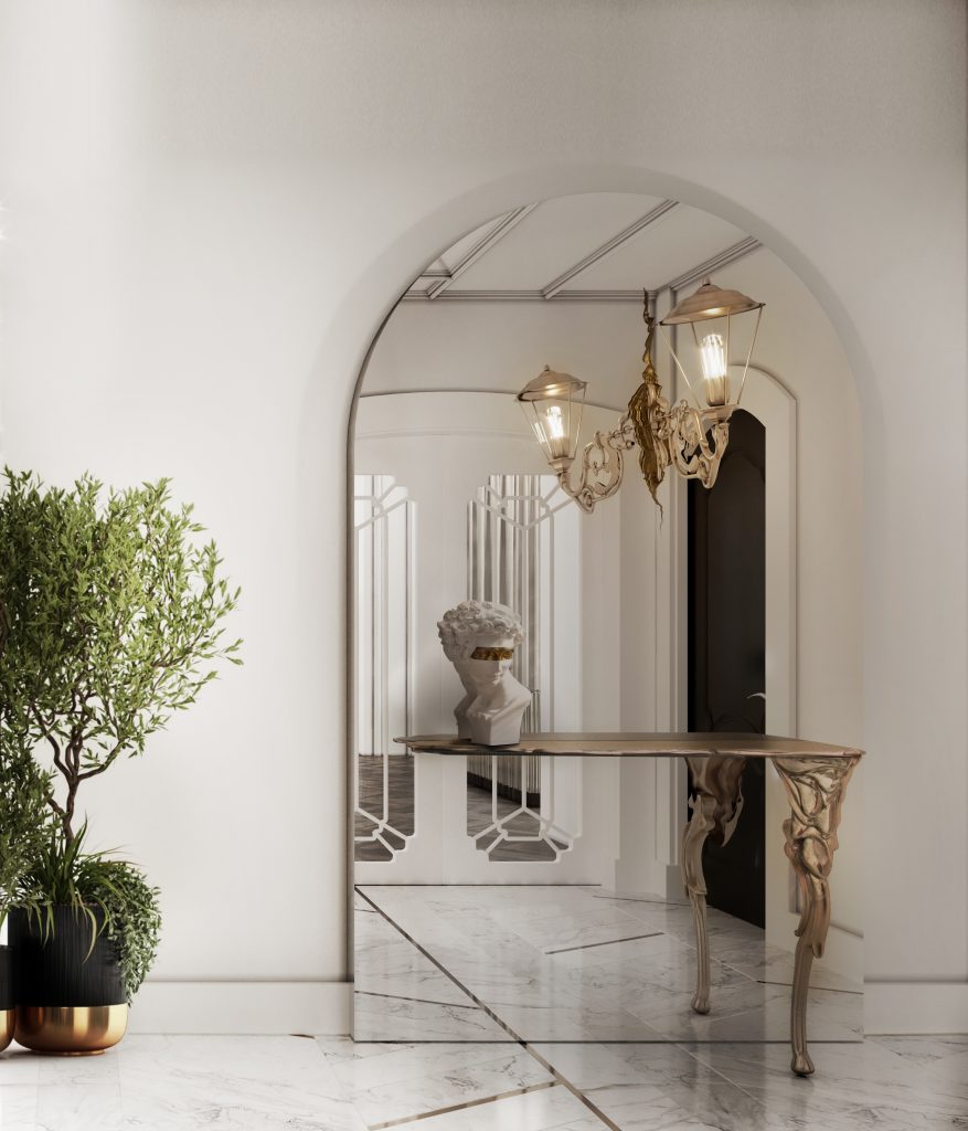 How To Style A Modern Console Table