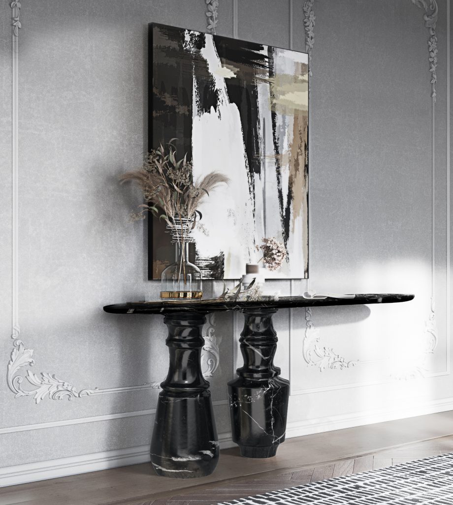 How To Style A Modern Console Table