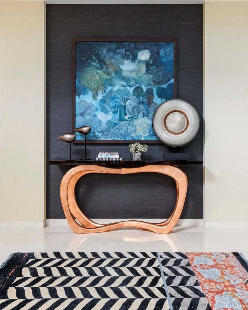 How To Style A Modern Console Table