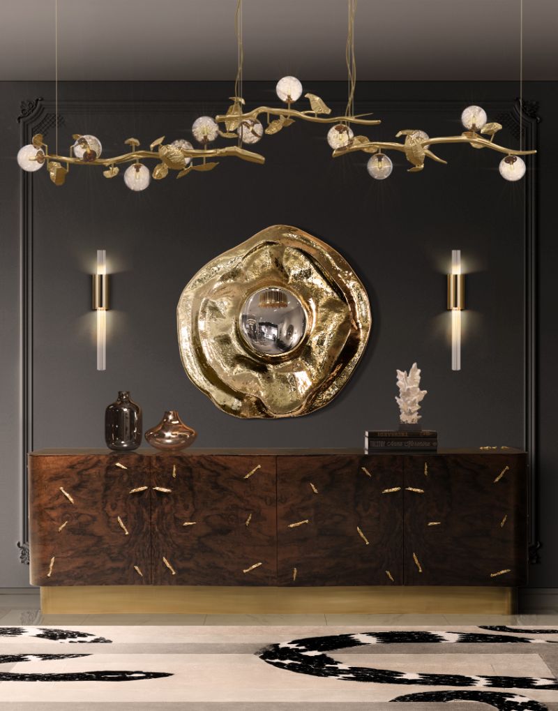 The Best Home Decor Ideas With Luxurious Rugs And Golden Accents