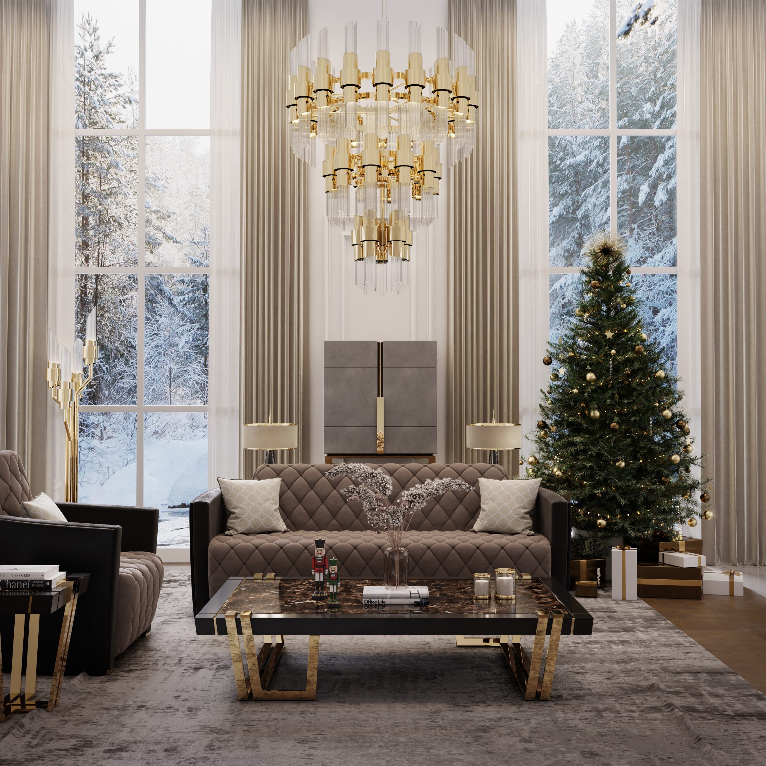 LUXXU's Christmas Carol: Holly Jolly Decor Inspirations For You