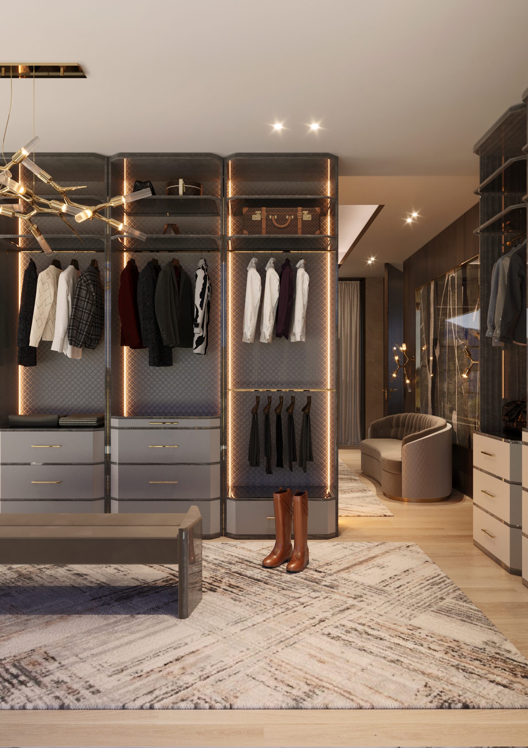 Waltz Closet Island: The Ideal Furniture Piece For Fashion Lovers