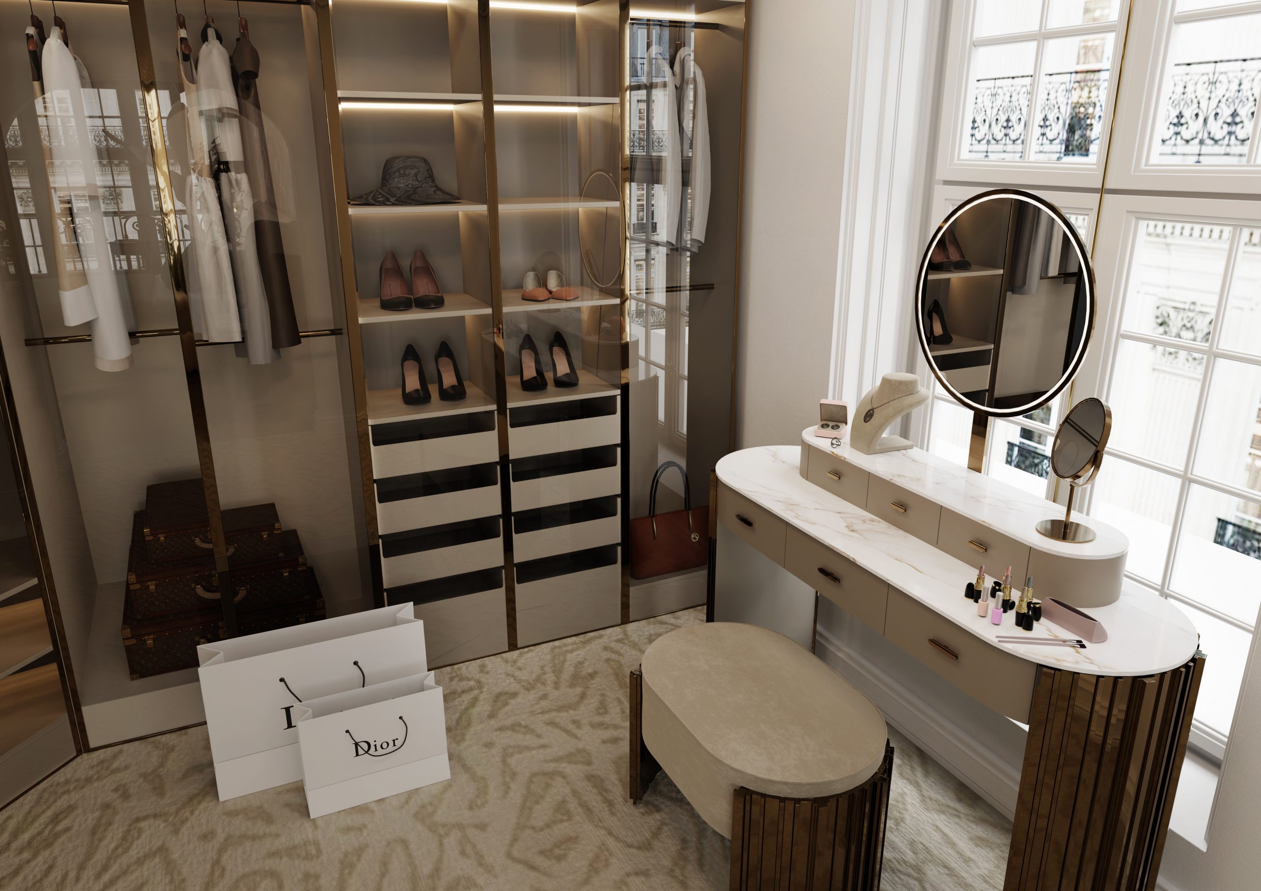 Waltz Closet Island: The Ideal Furniture Piece For Fashion Lovers