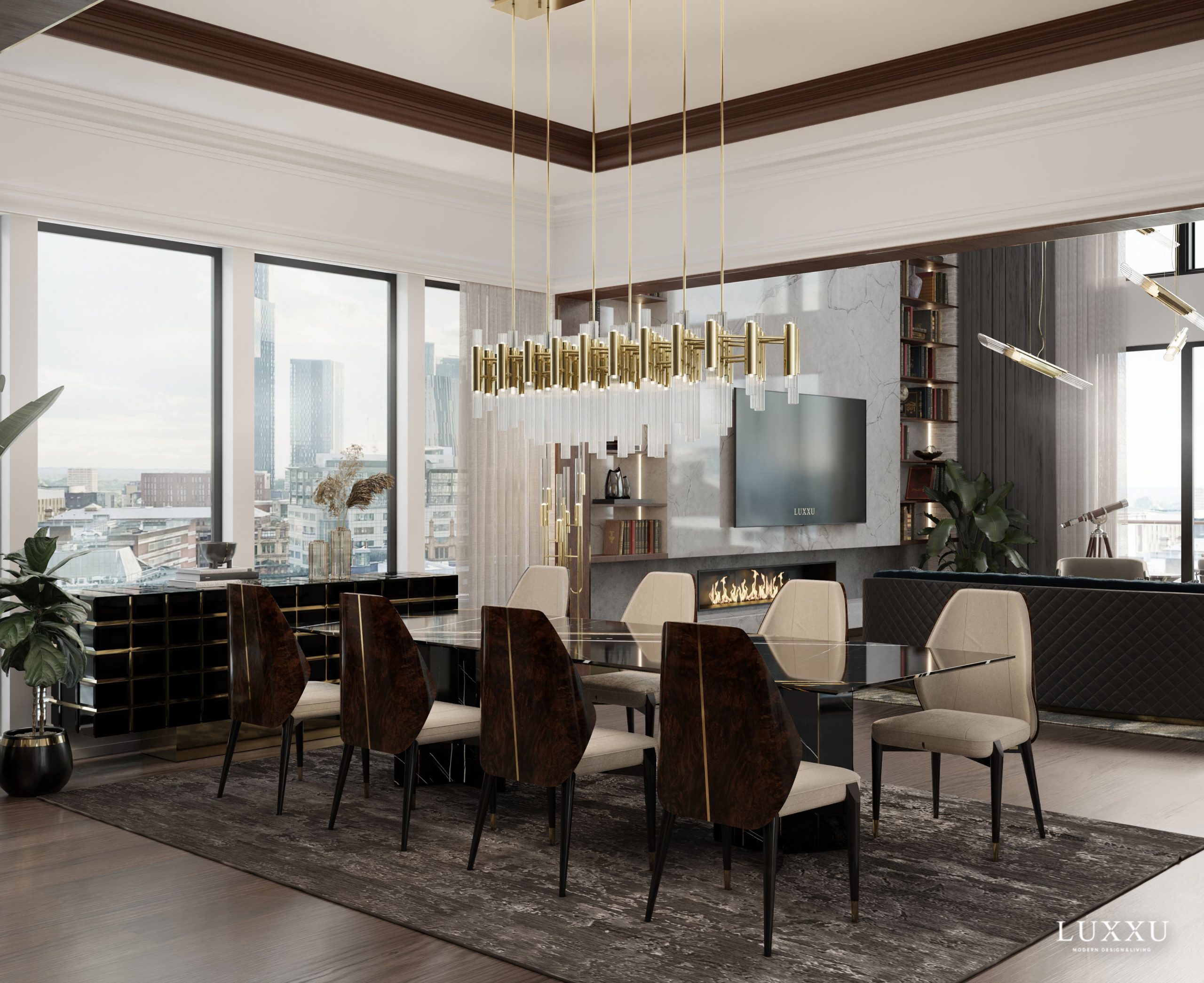 The Art of Dining: LUXXU's Ready-To-Ship Dining Room Essentials
