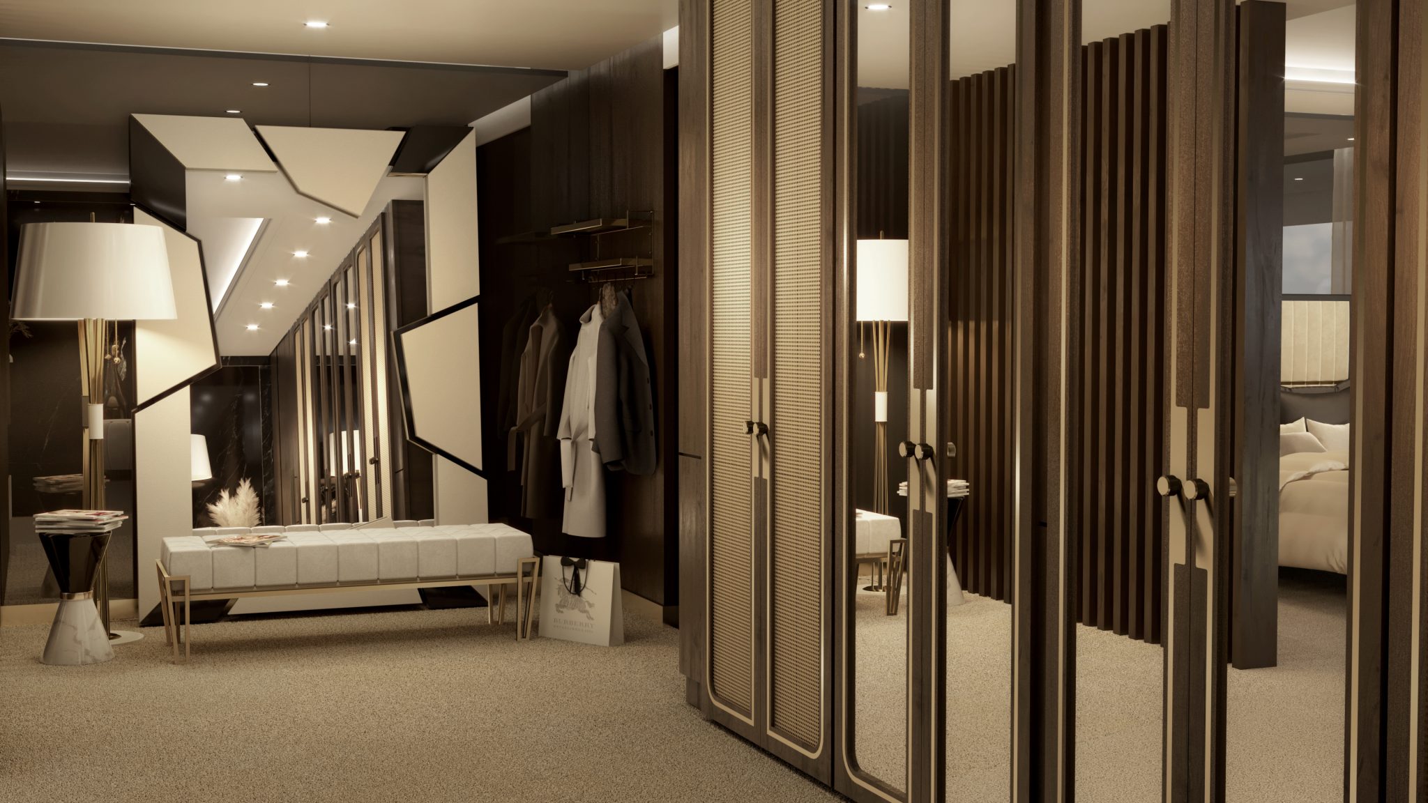Stylish Dressing Room Furniture: The Charm Of Modern Design