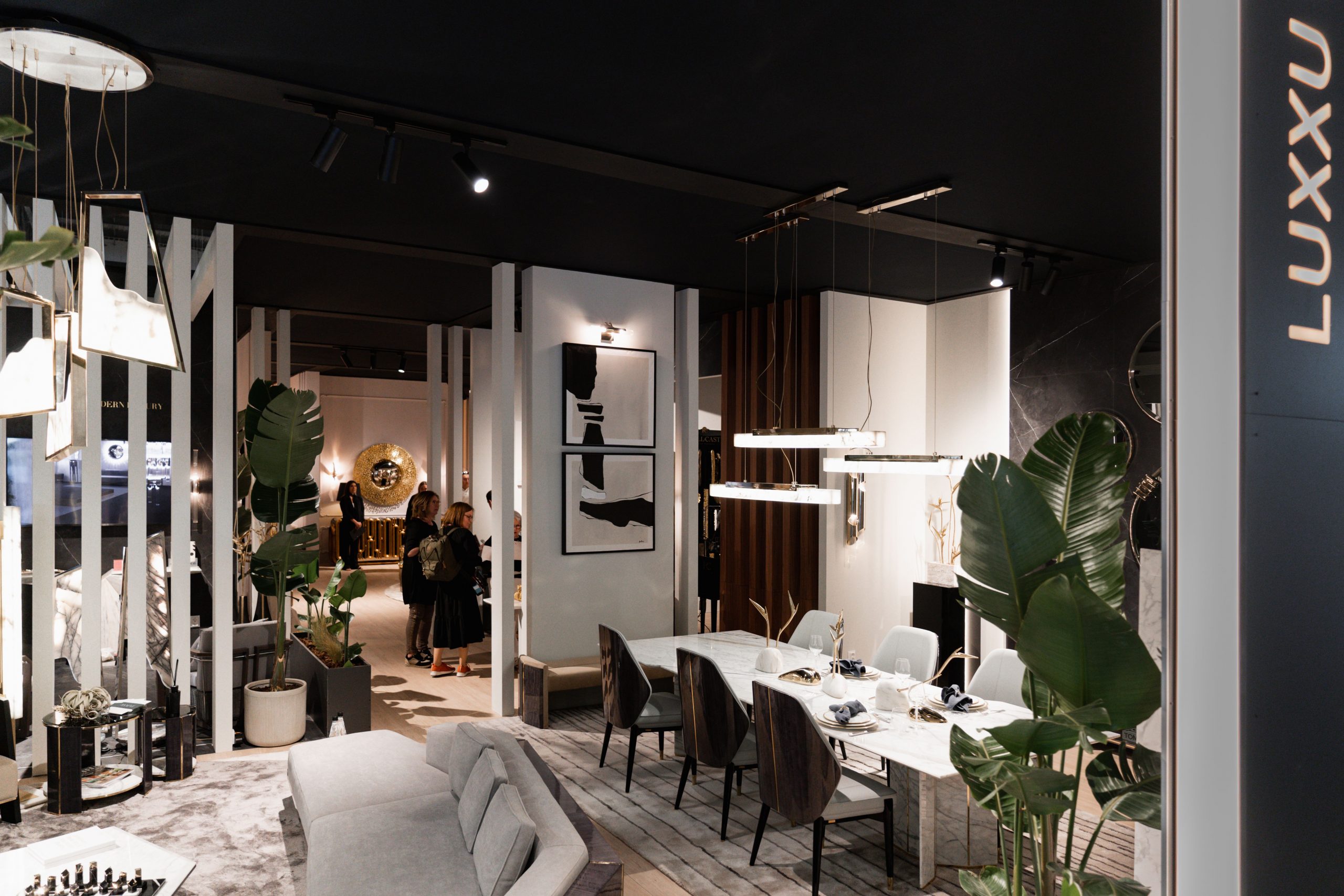 The Epitome Of Luxury At Salone Del Mobile: LUXXU Home Stand
